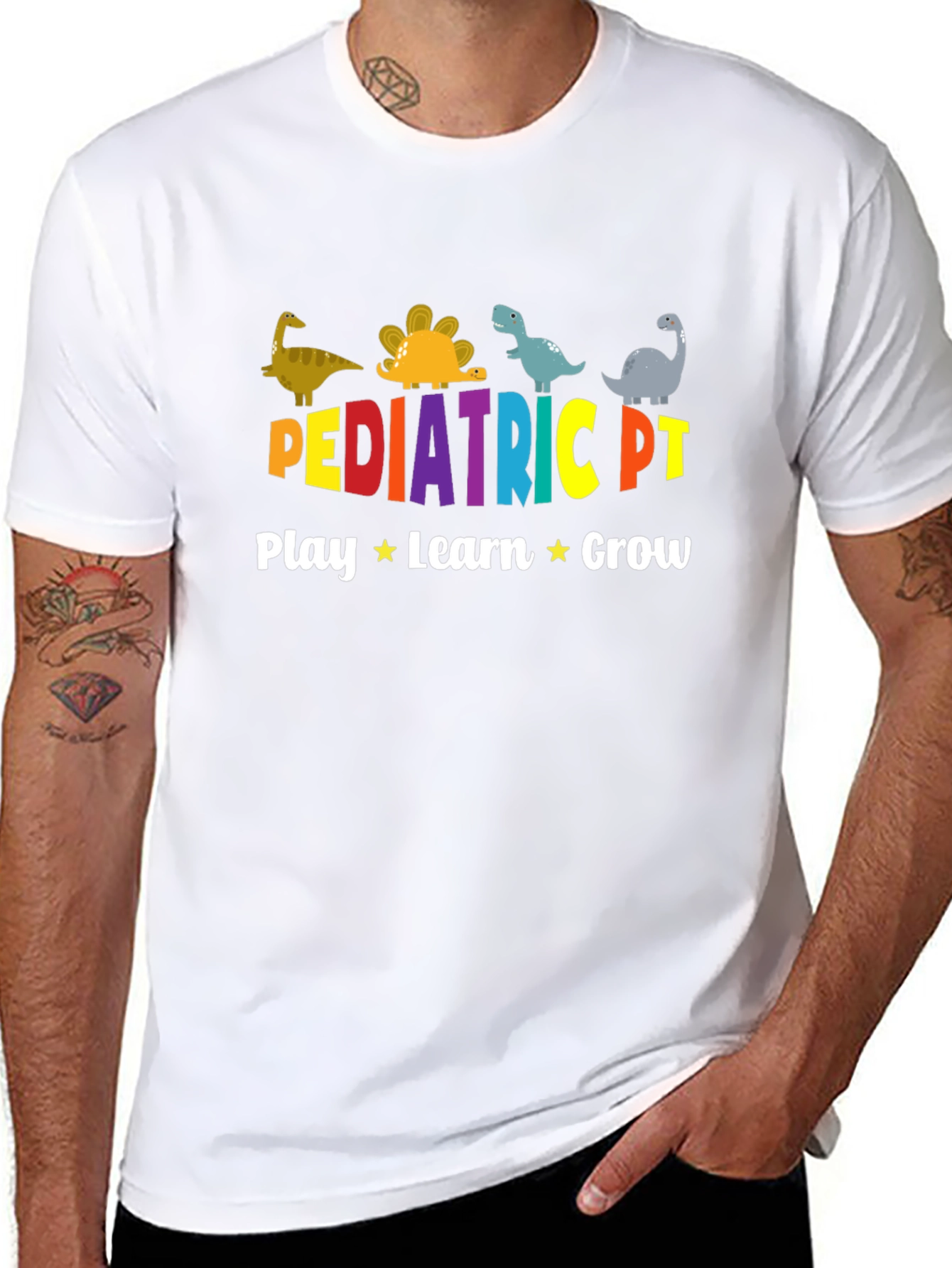 Pediatric PT Dinosaur T-Shirt - Play Learn Grow