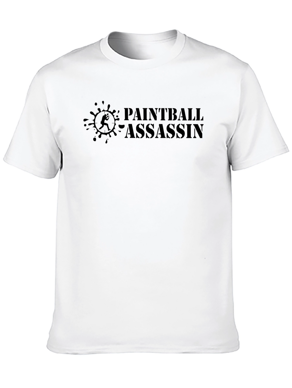 Paintball Assassin Black T-Shirt