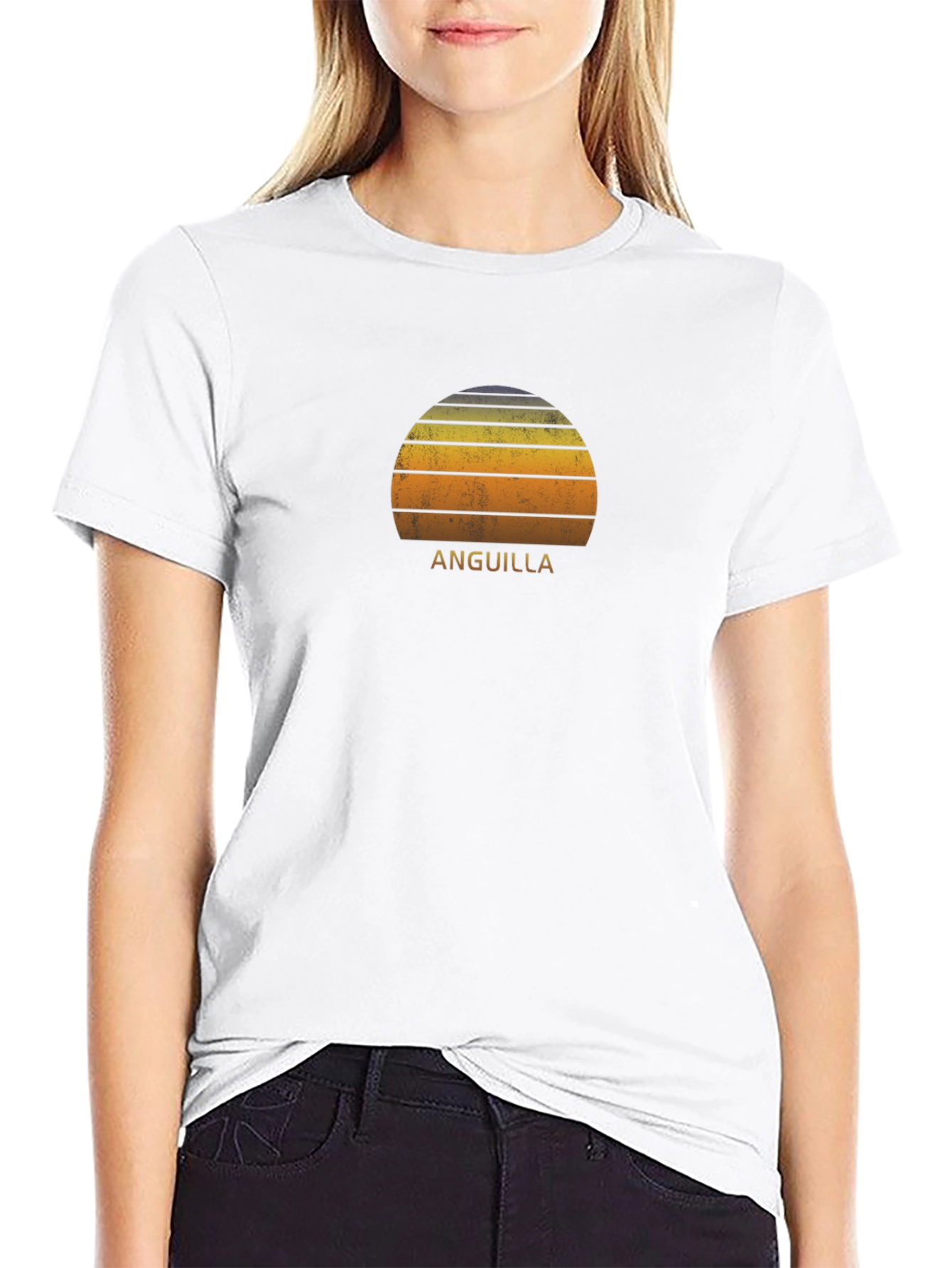 Anguilla Sunset Graphic T-Shirt