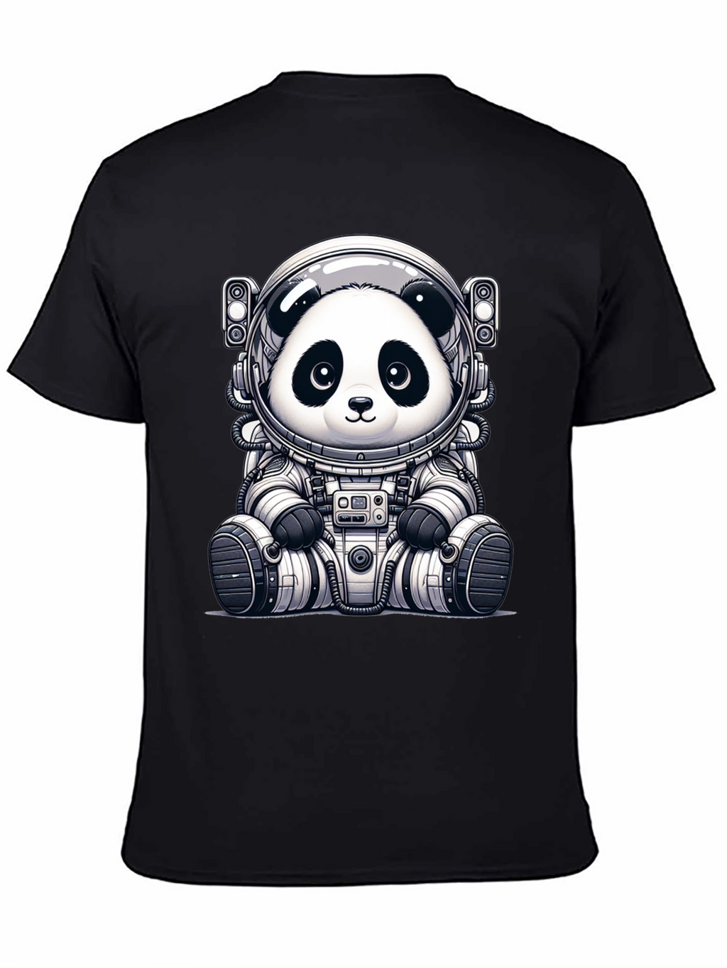Panda Astronaut Graphic Tee