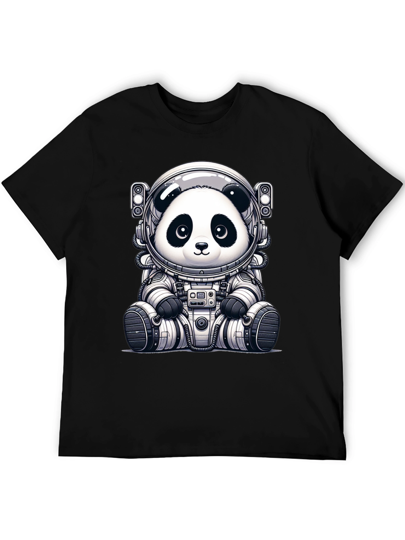 Panda Astronaut Graphic Tee