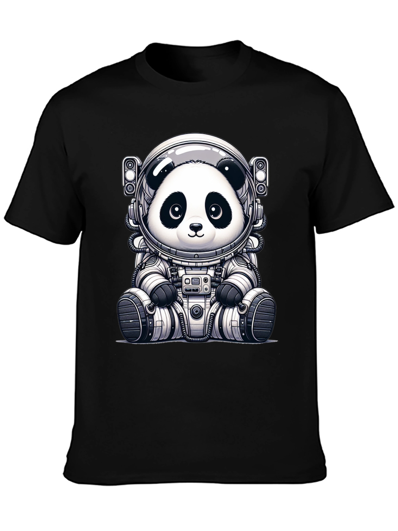 Panda Astronaut Graphic Tee