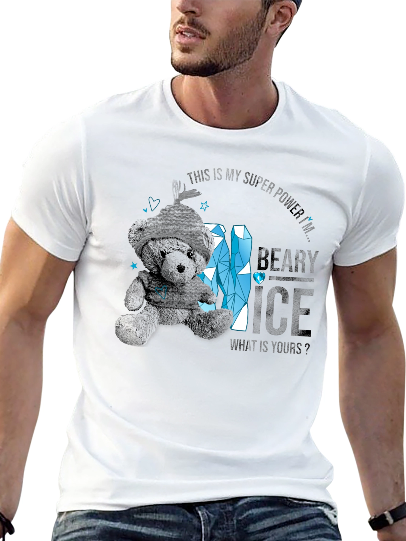 Beary Ice Superpower T-Shirt