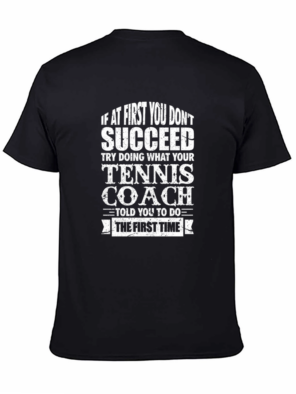 Tennis Coach Graphic Tee - Funny Tennis T-Shirt