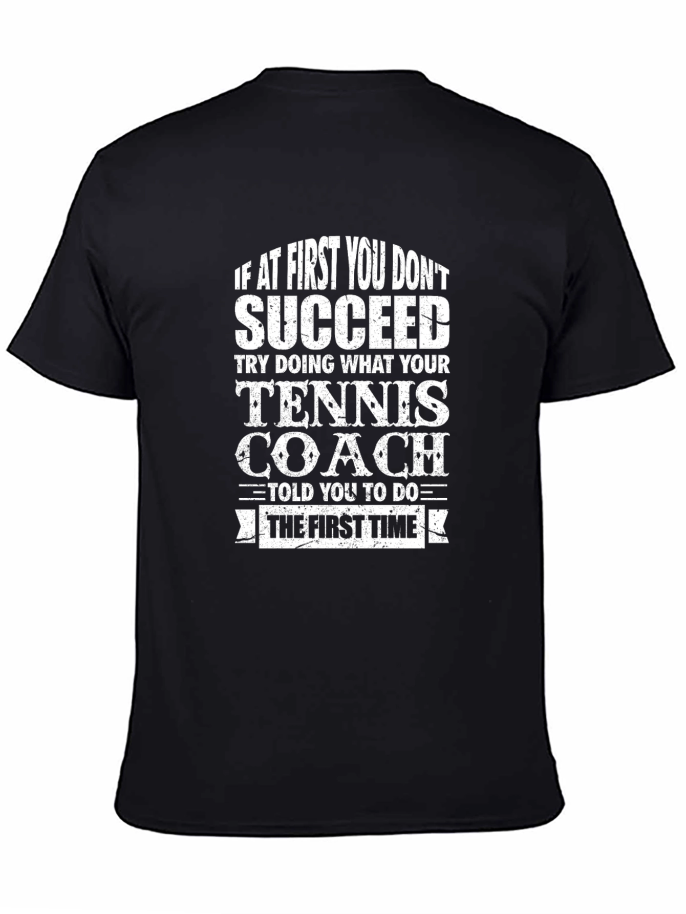 Tennis Coach Graphic Tee - Funny Tennis T-Shirt