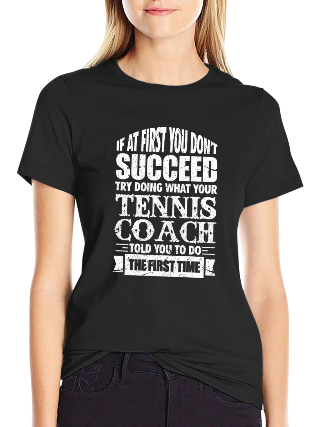 Tennis Coach Graphic Tee - Funny Tennis T-Shirt