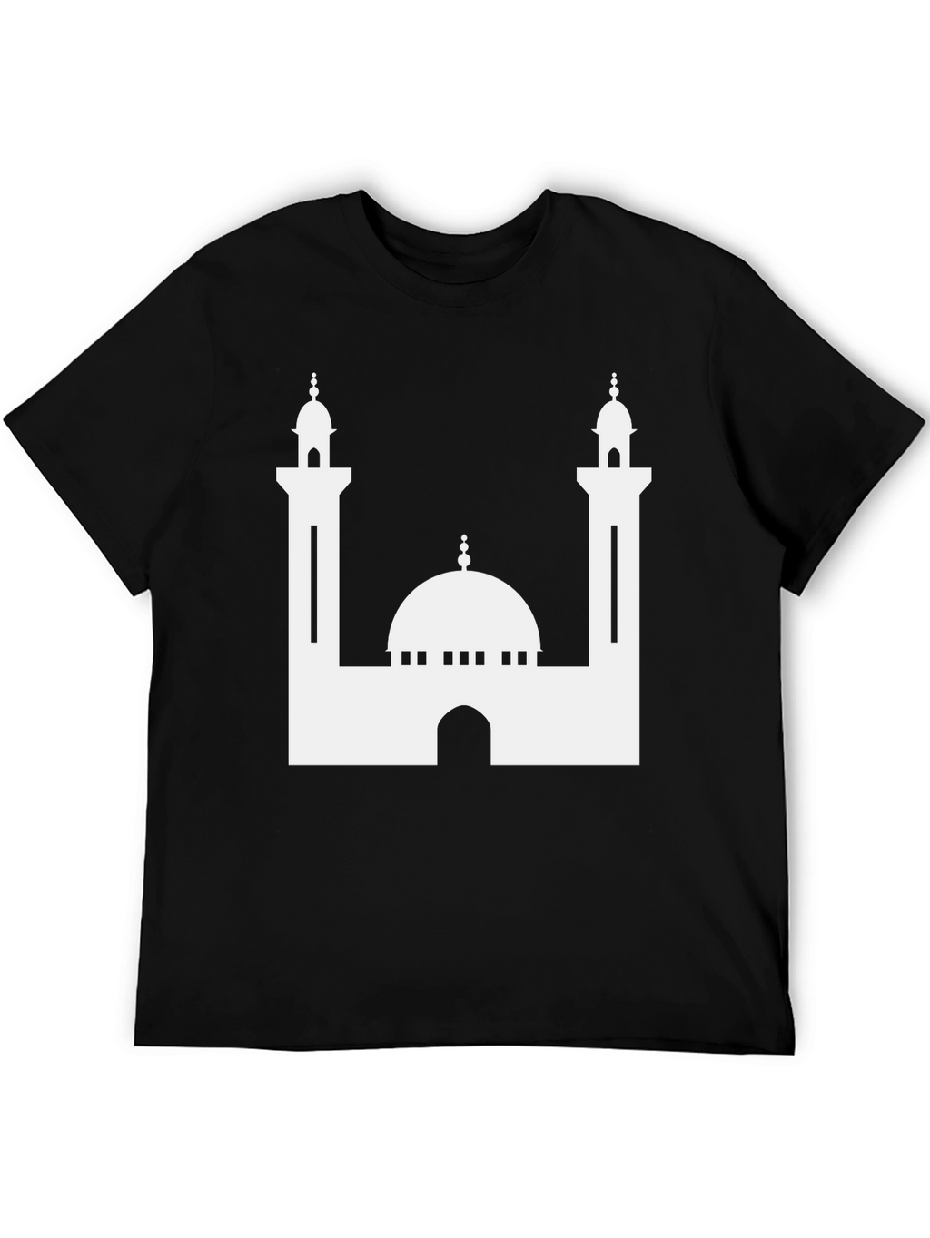 Mosque Graphic Black T-Shirt