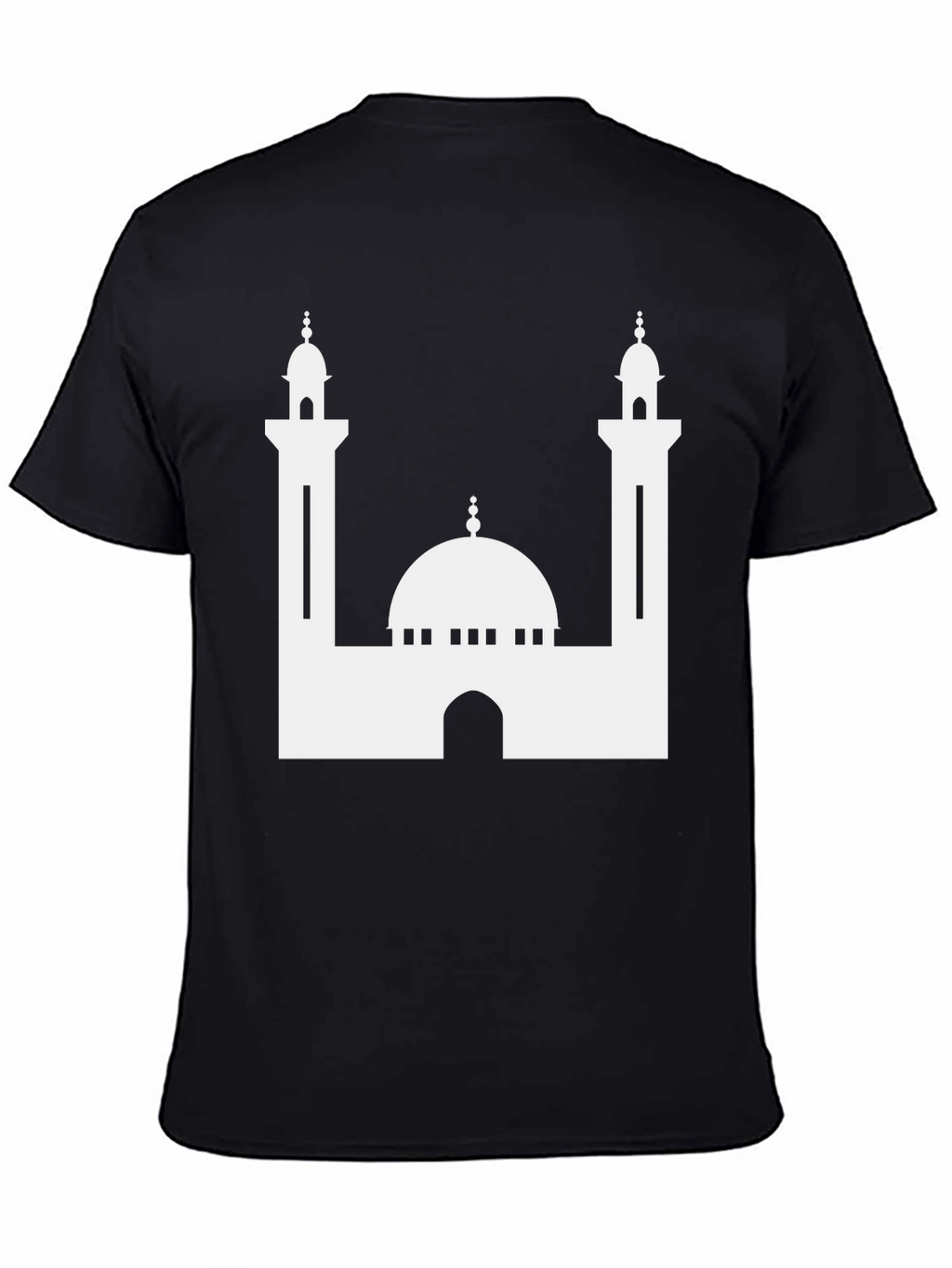 Mosque Graphic Black T-Shirt