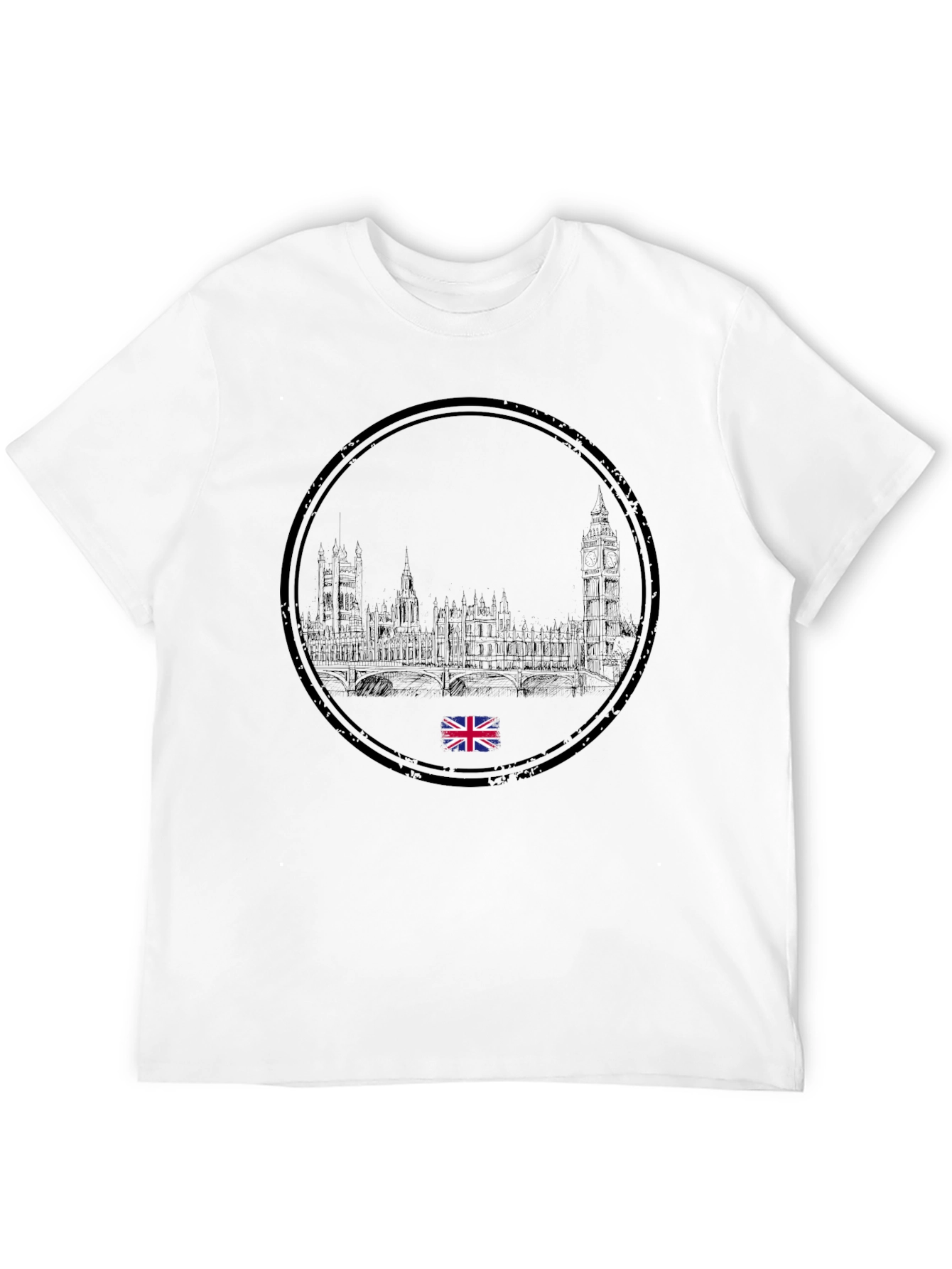 London Skyline T-Shirt - Black
