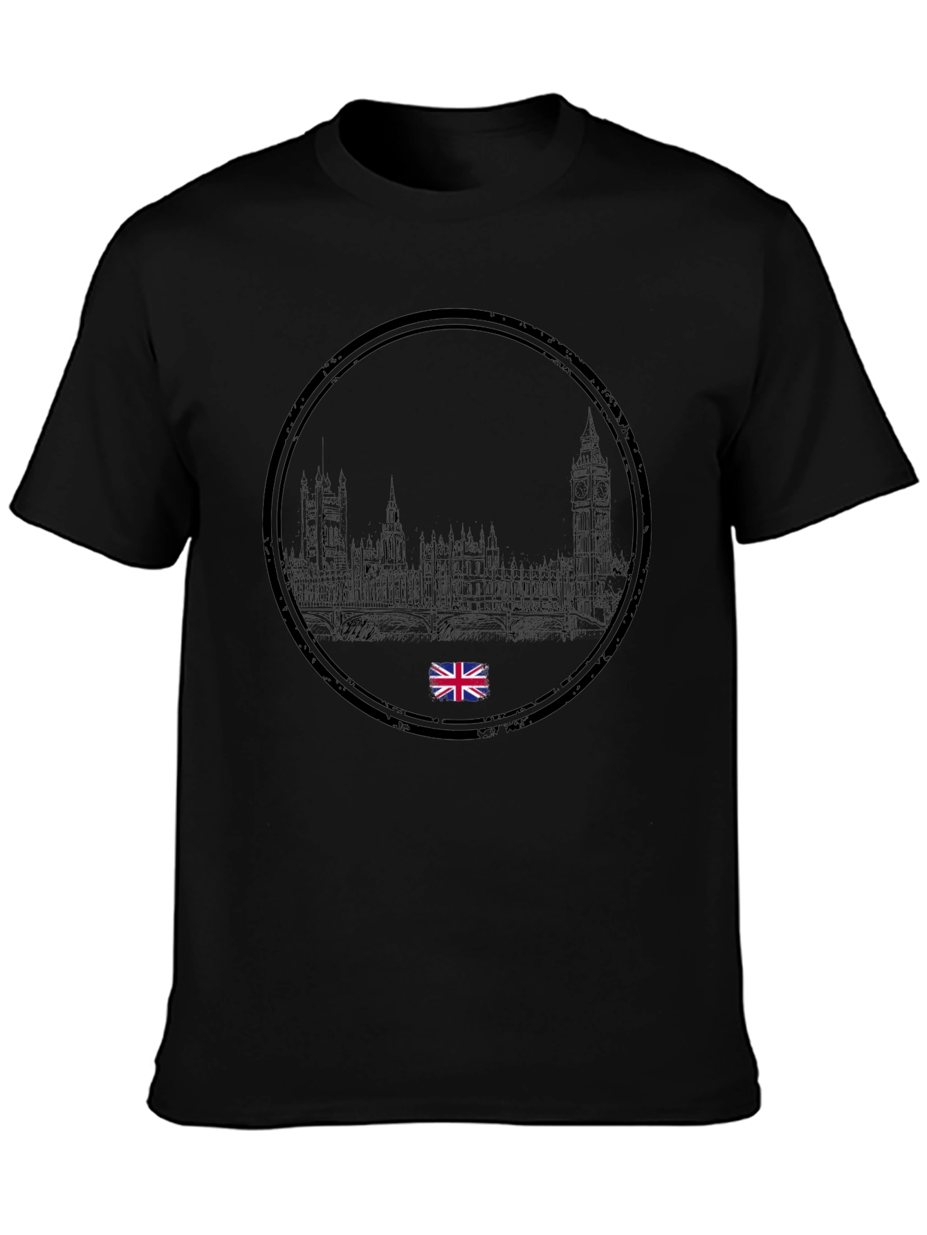 London Skyline T-Shirt - Black