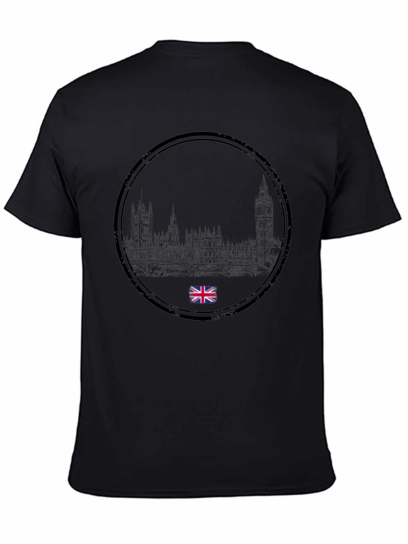 London Skyline T-Shirt - Black