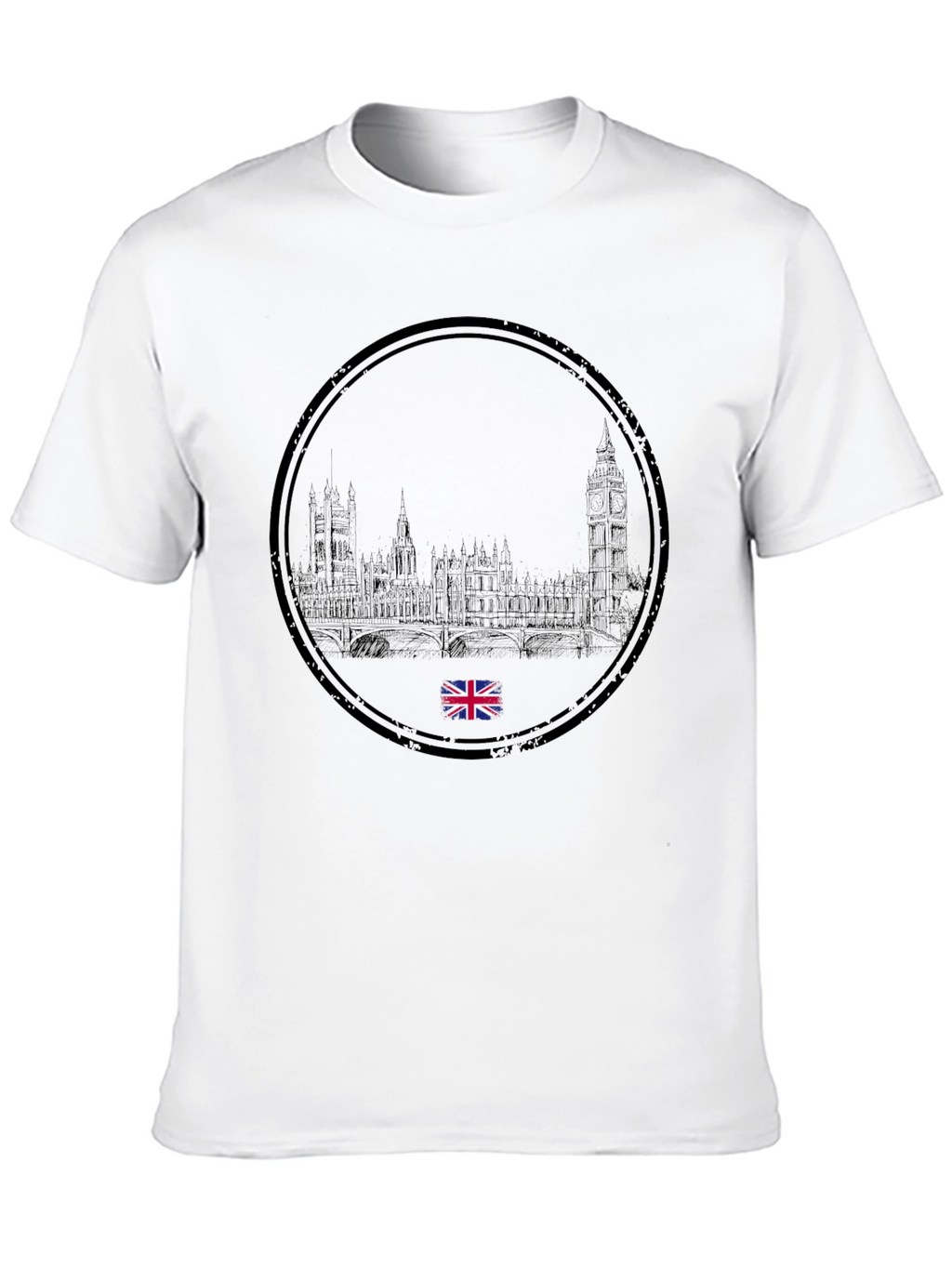 London Skyline T-Shirt - Black