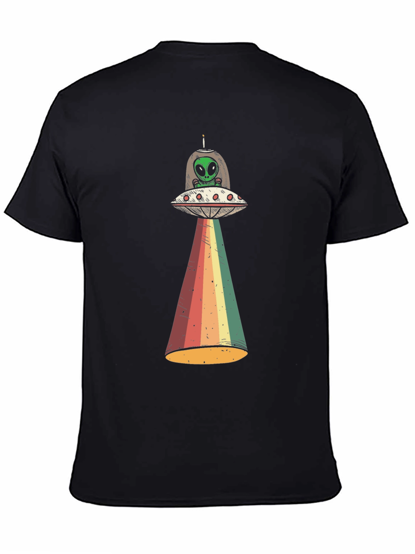 Retro Alien UFO T-Shirt