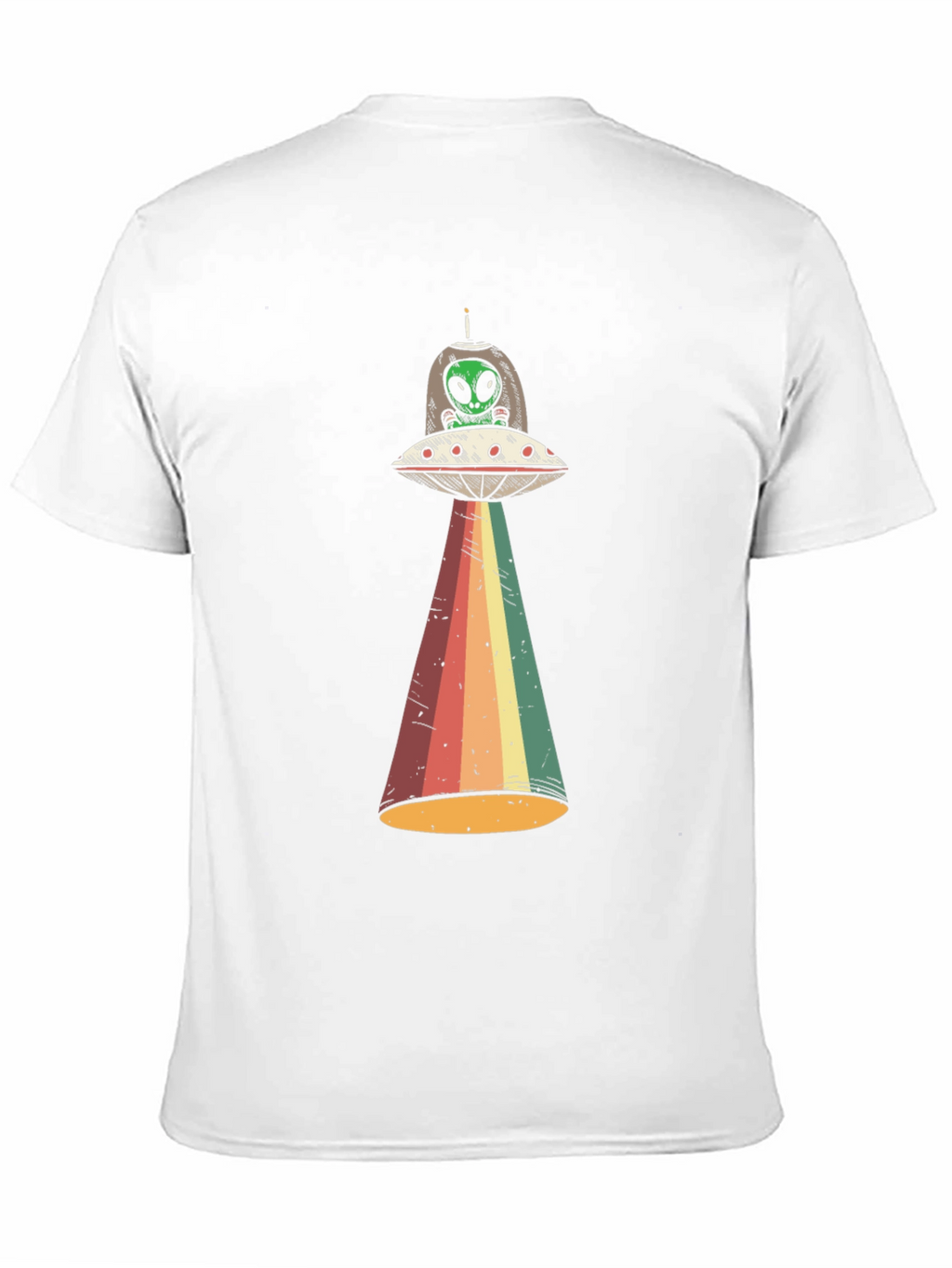 Retro Alien UFO T-Shirt