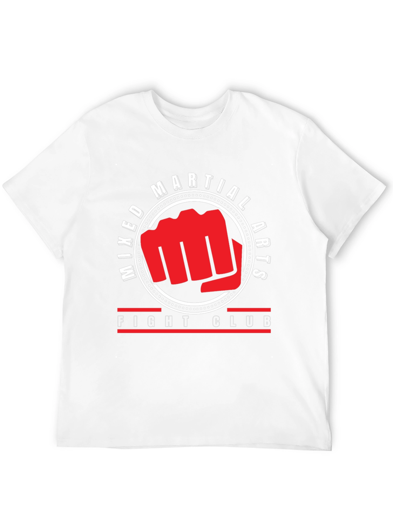Mixed Martial Arts Fight Club Black T-Shirt