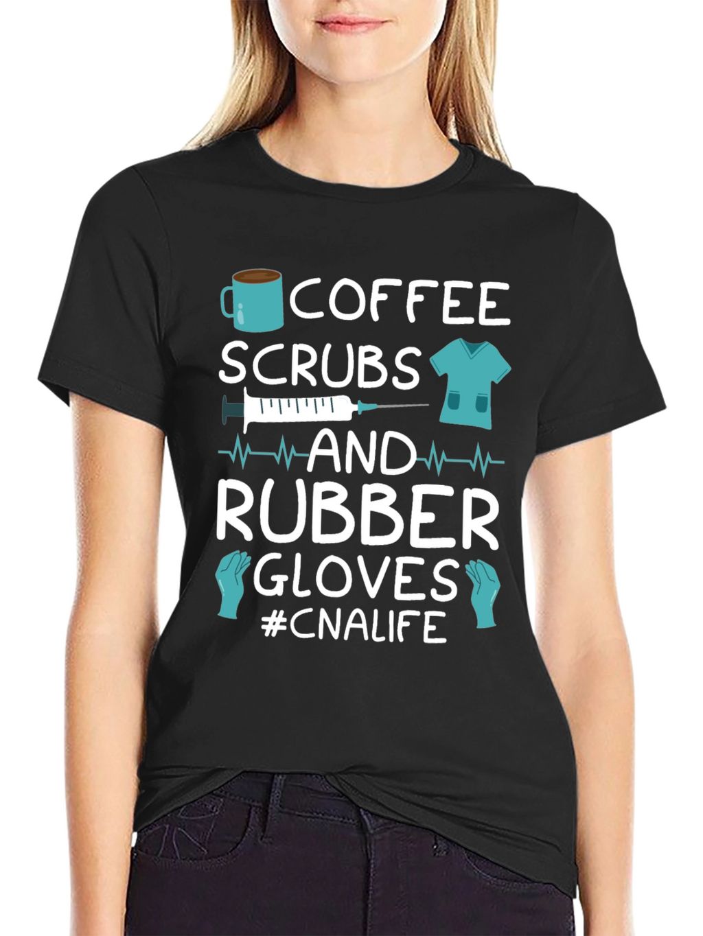 Coffee Scrubs CNA Life T-Shirt