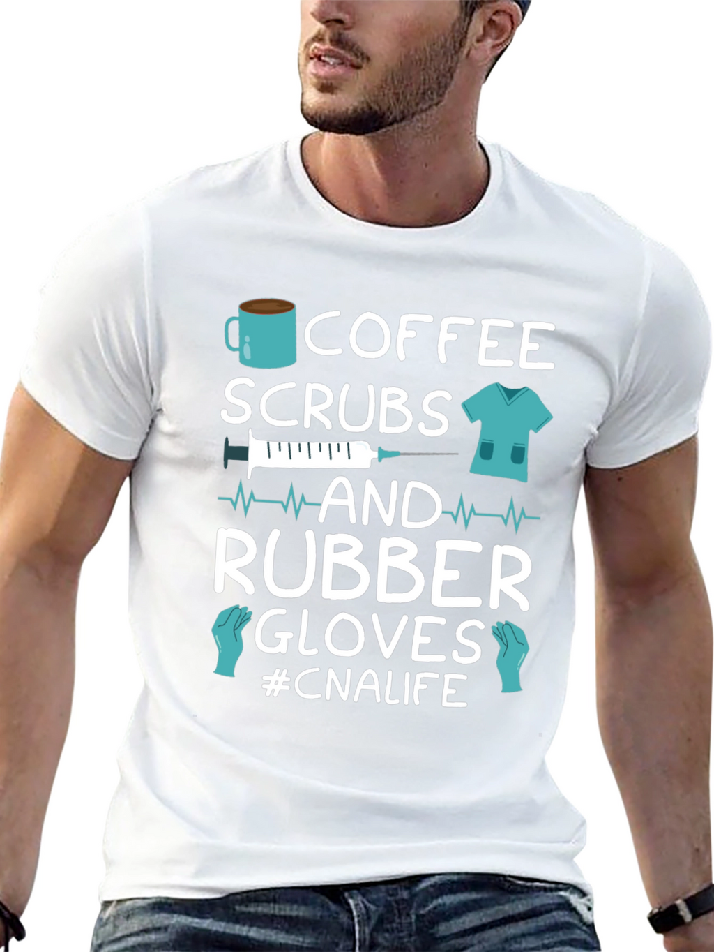 Coffee Scrubs CNA Life T-Shirt