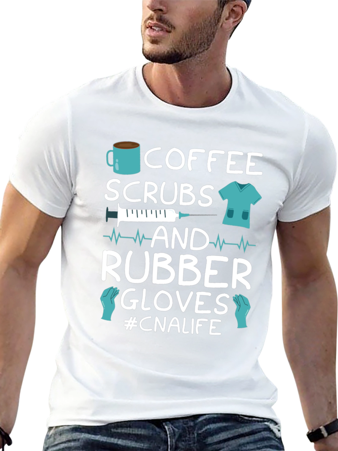 Coffee Scrubs CNA Life T-Shirt