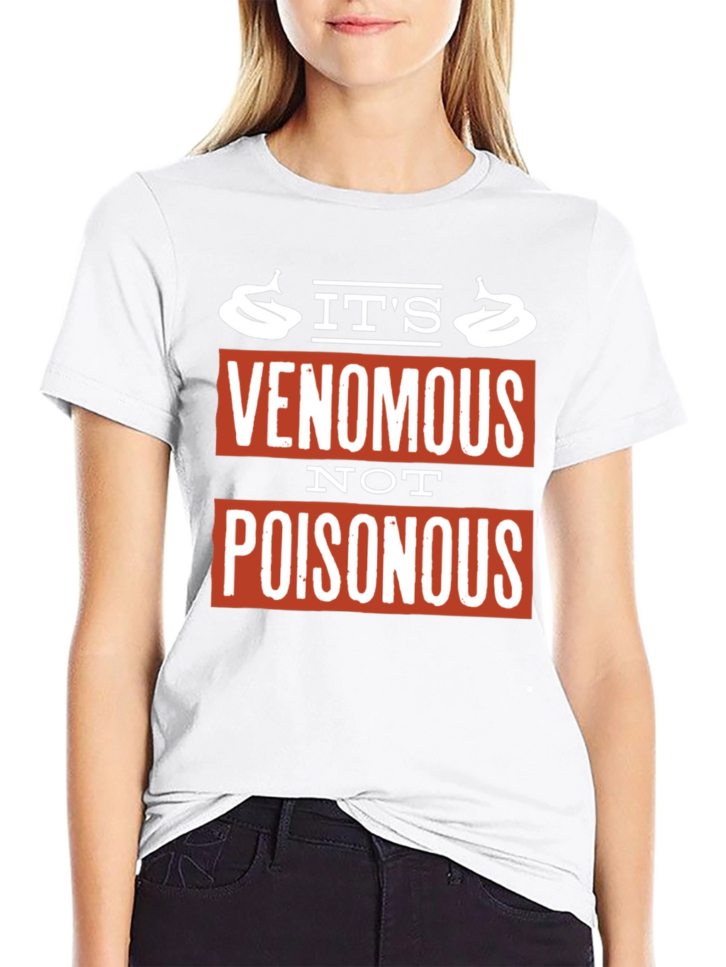 Venomous Not Poisonous Graphic Tee