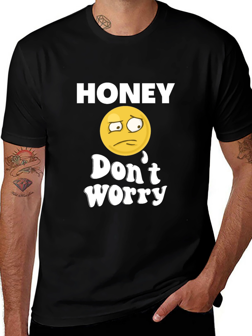 Honey Dont Worry Graphic Tee