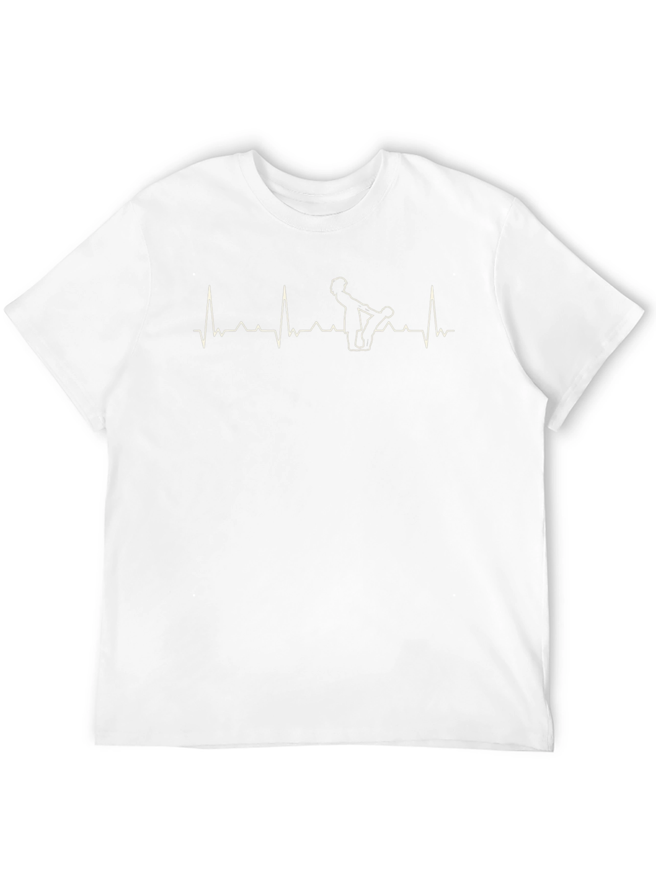 Funny Cardiac Arrest Adult Humor Novelty Graphic T-Shirt