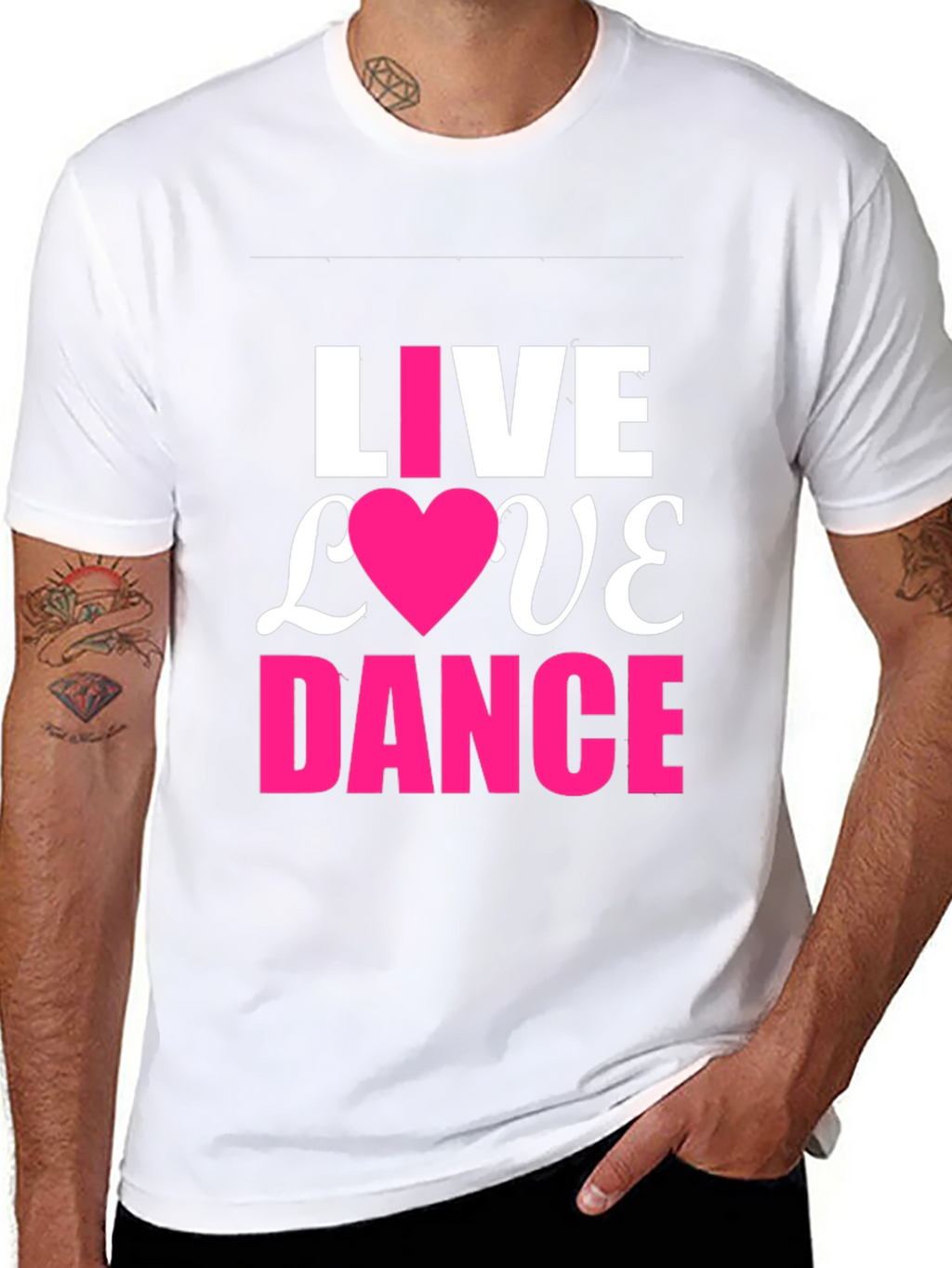 Live Love Dance T-Shirt - Trendy Graphic Tee