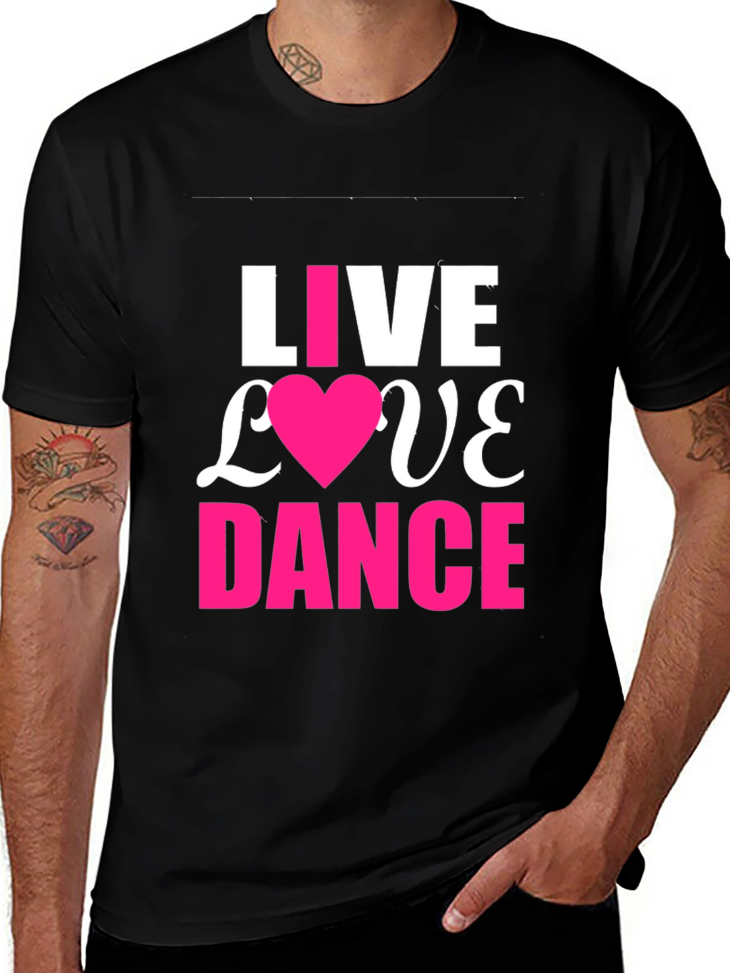 Live Love Dance T-Shirt - Trendy Graphic Tee