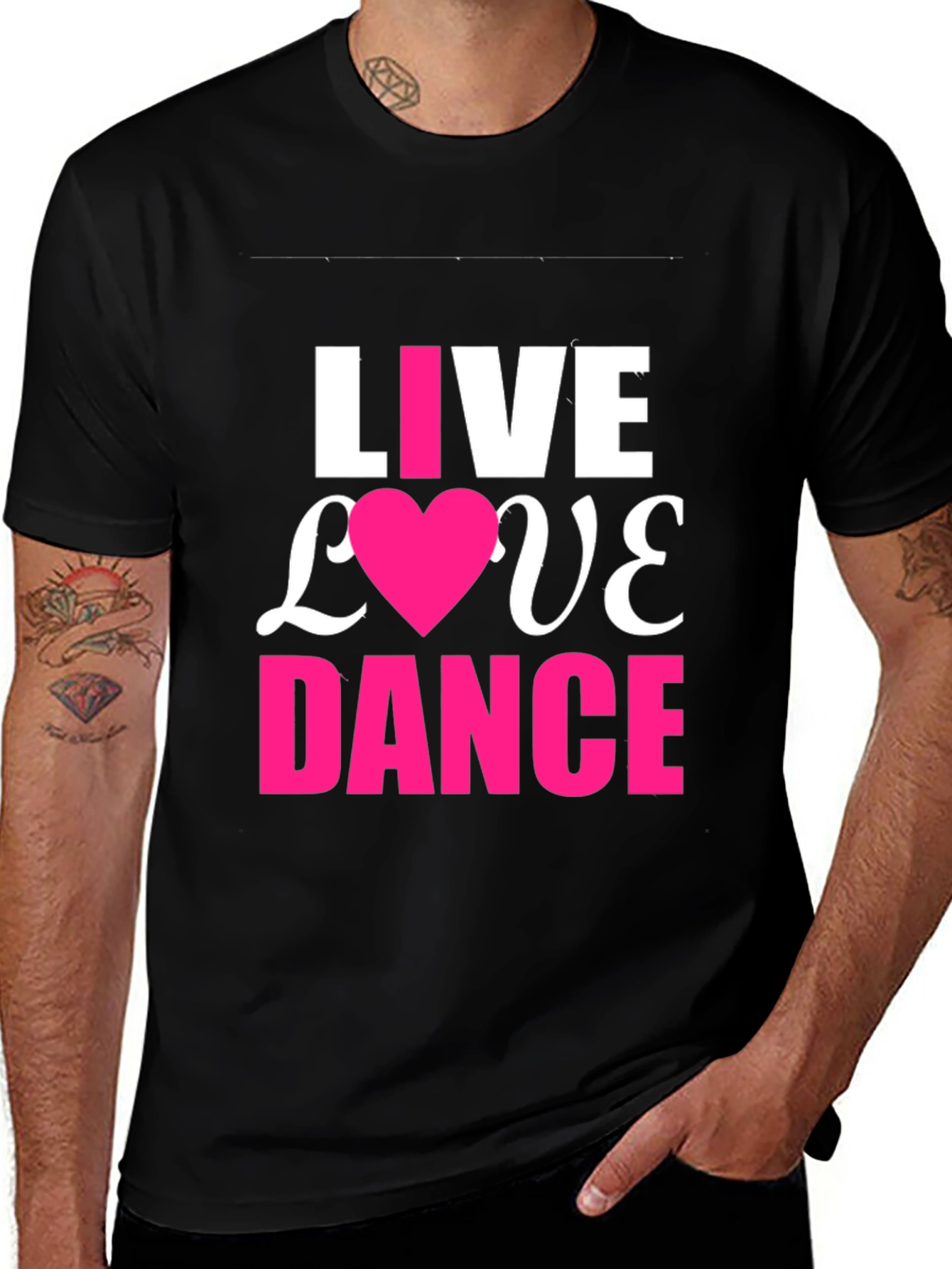 Live Love Dance T-Shirt - Trendy Graphic Tee