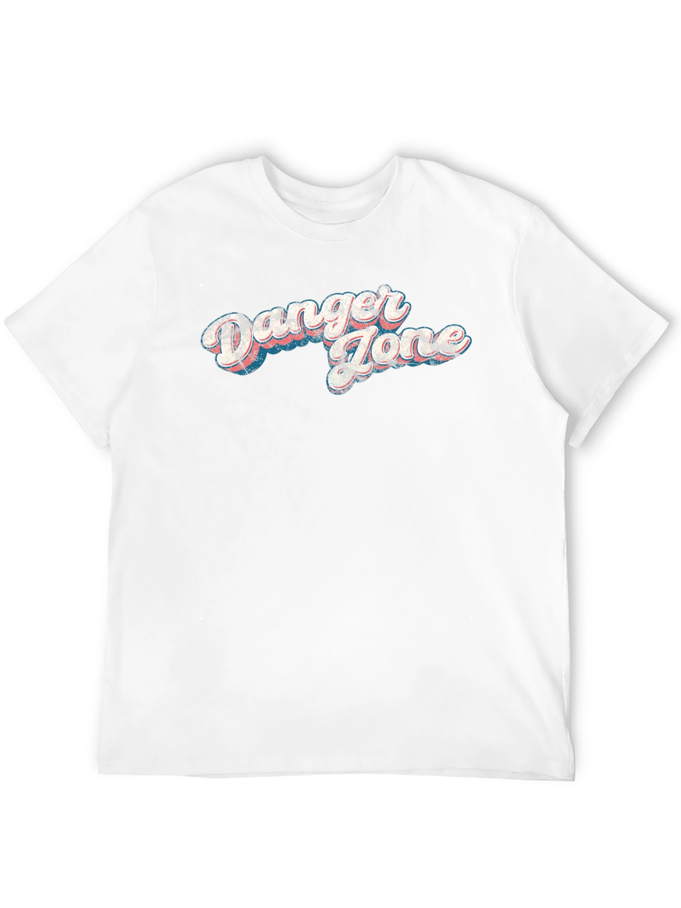 Danger Zone Retro Graphic T-Shirt