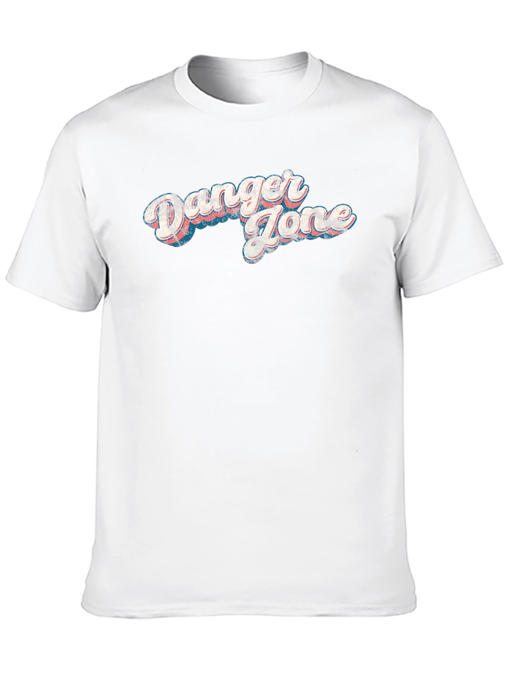 Danger Zone Retro Graphic T-Shirt