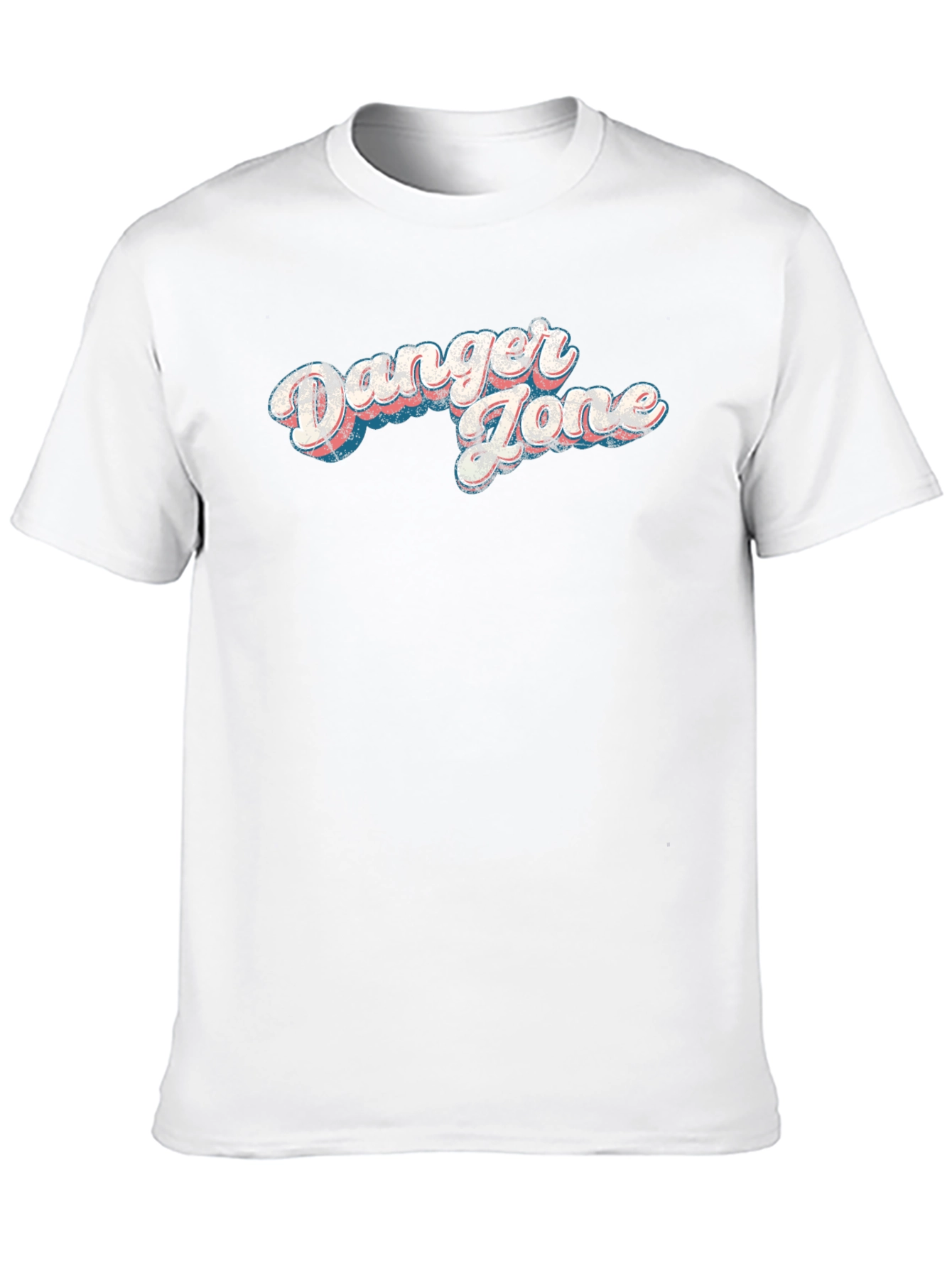 Danger Zone Retro Graphic T-Shirt