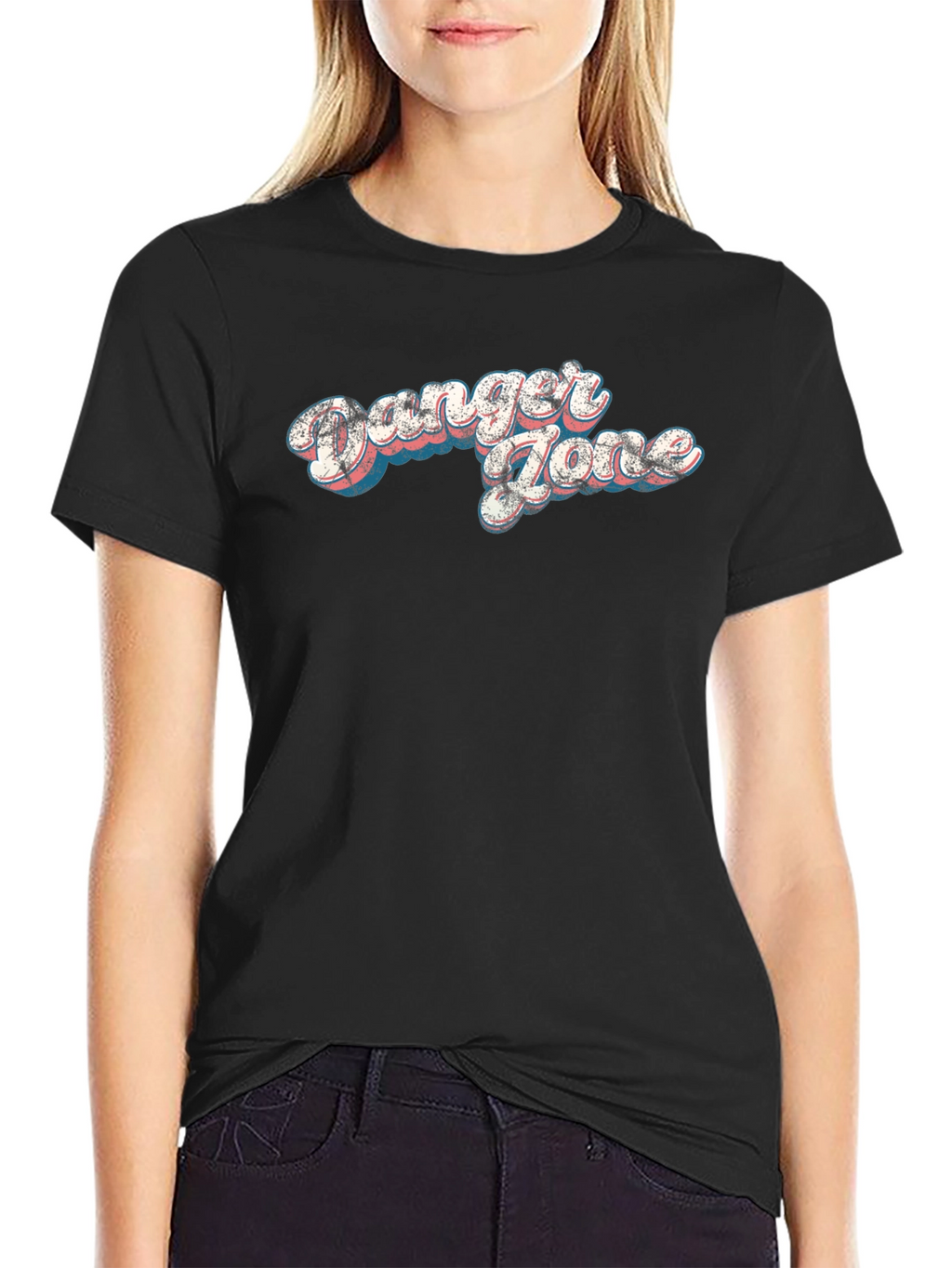 Danger Zone Retro Graphic T-Shirt