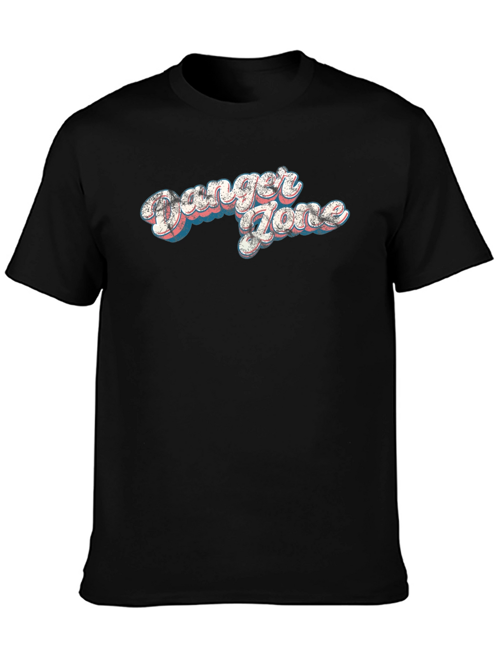 Danger Zone Retro Graphic T-Shirt