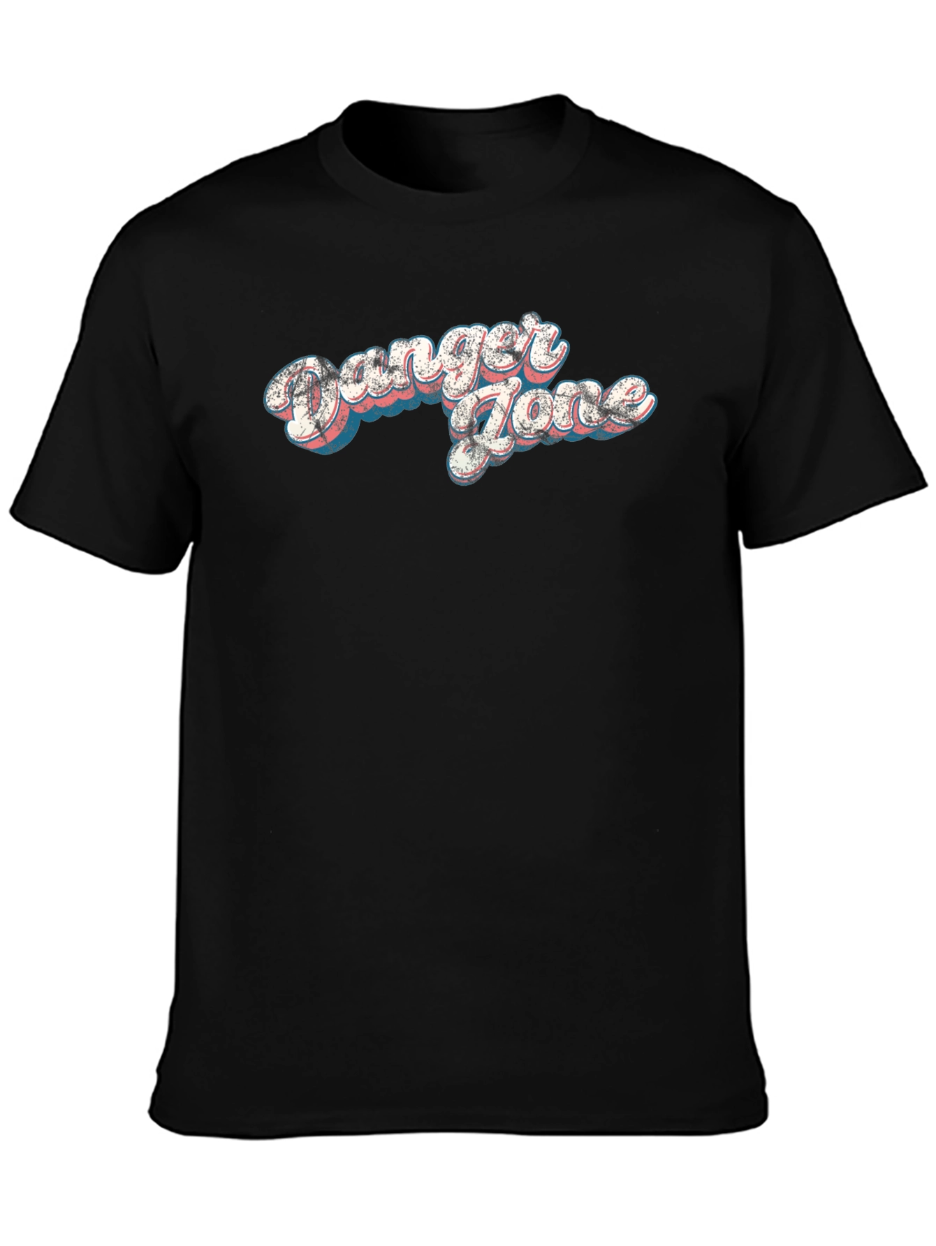 Danger Zone Retro Graphic T-Shirt