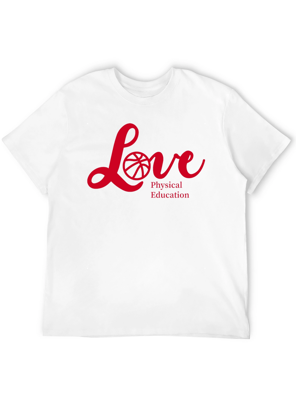 Love Physical Education Black T-Shirt