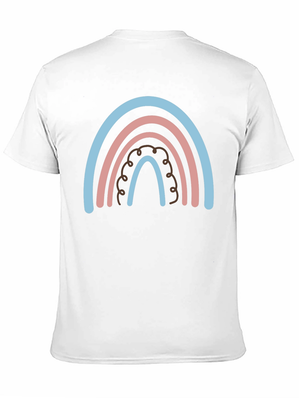Rainbow Graphic Print Tee - Casual Comfort