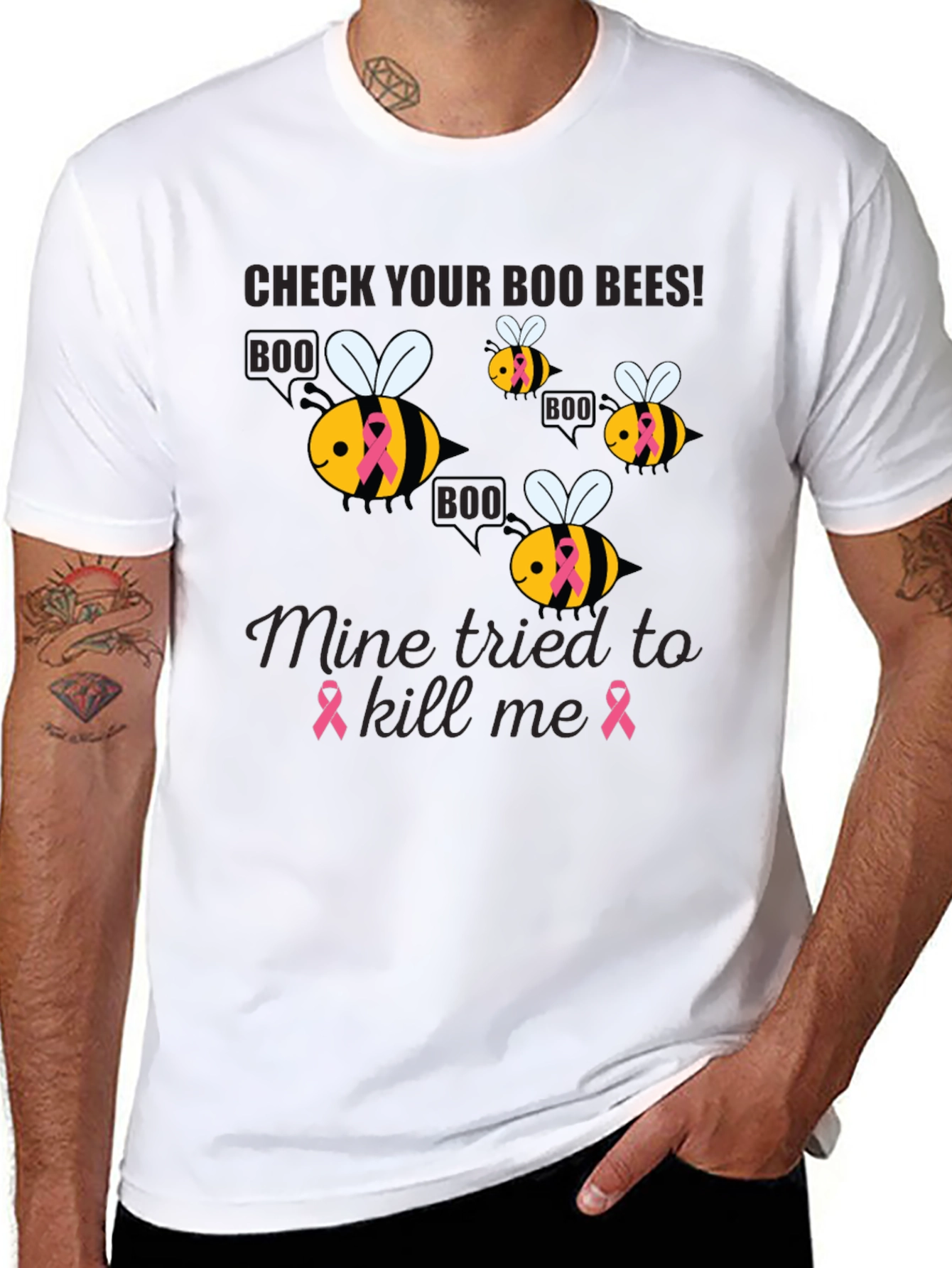 Check Your Boo Bees T-Shirt