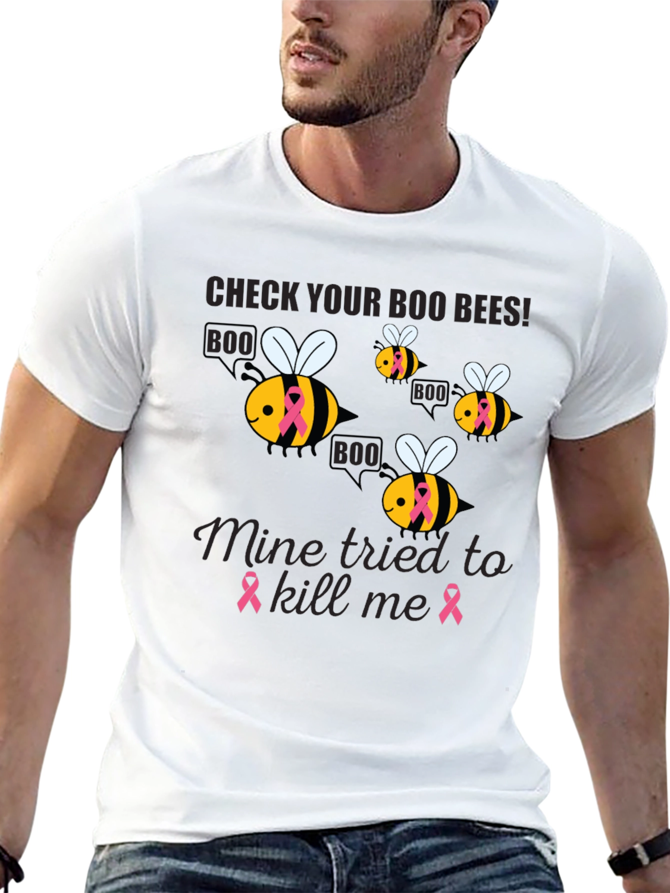 Check Your Boo Bees T-Shirt