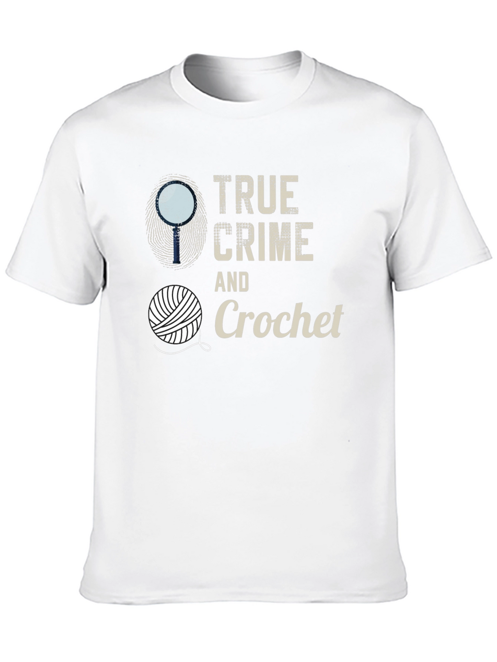 True Crime & Crochet T-Shirt