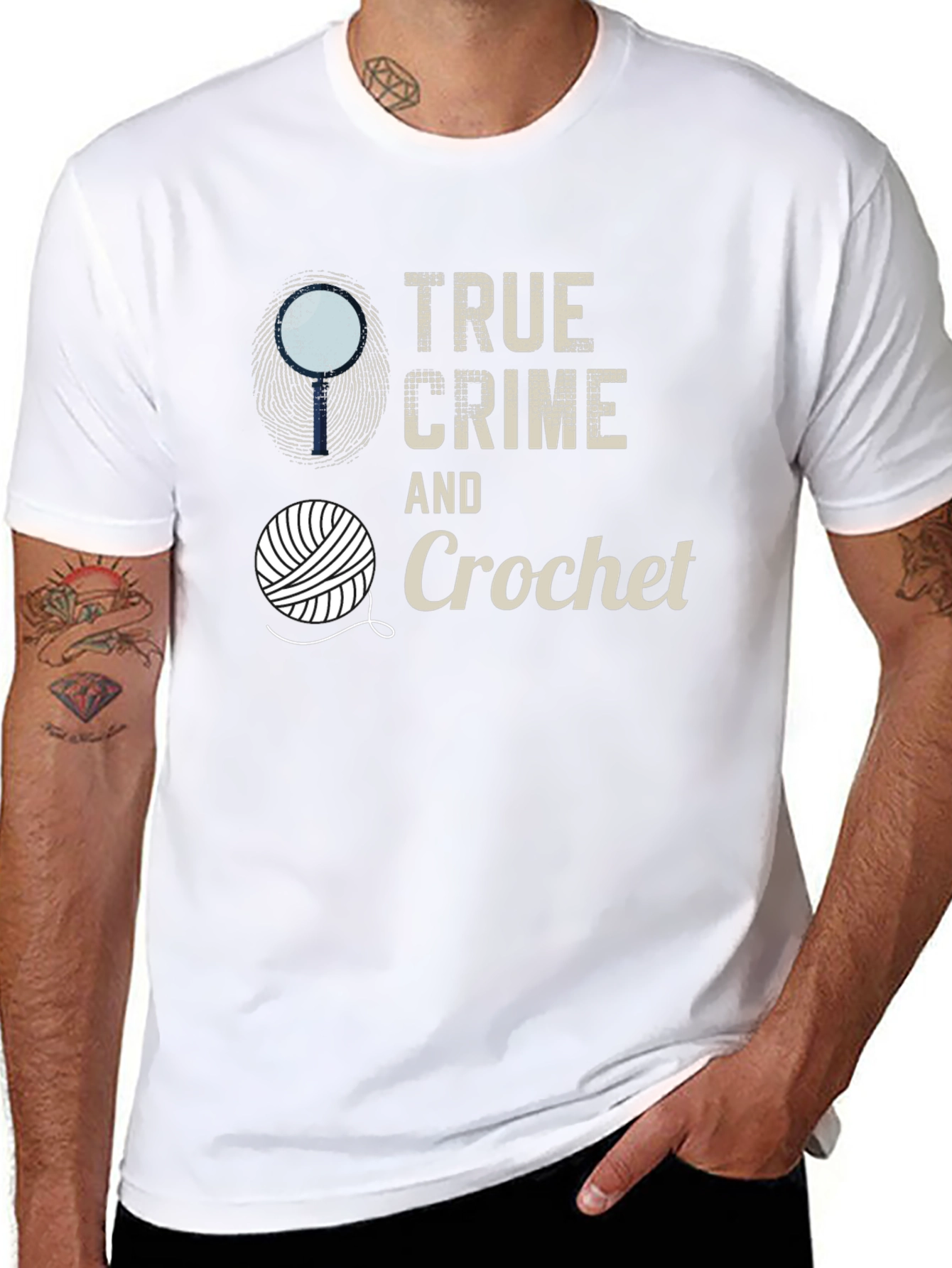 True Crime & Crochet T-Shirt