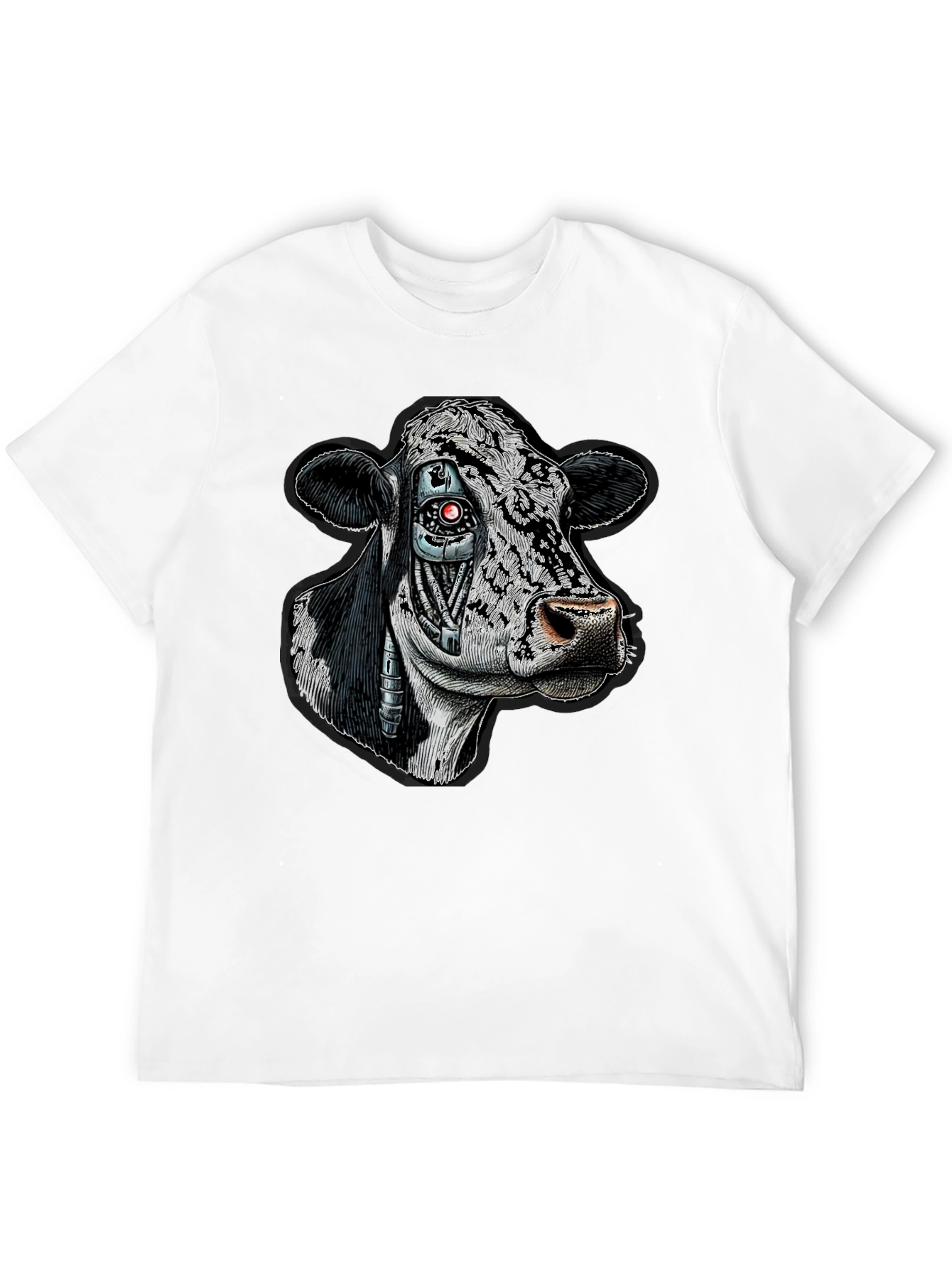 Cyber Cow Graphic T-Shirt