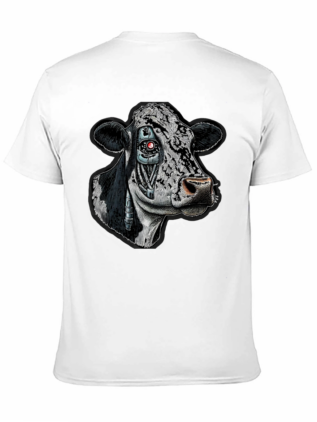 Cyber Cow Graphic T-Shirt