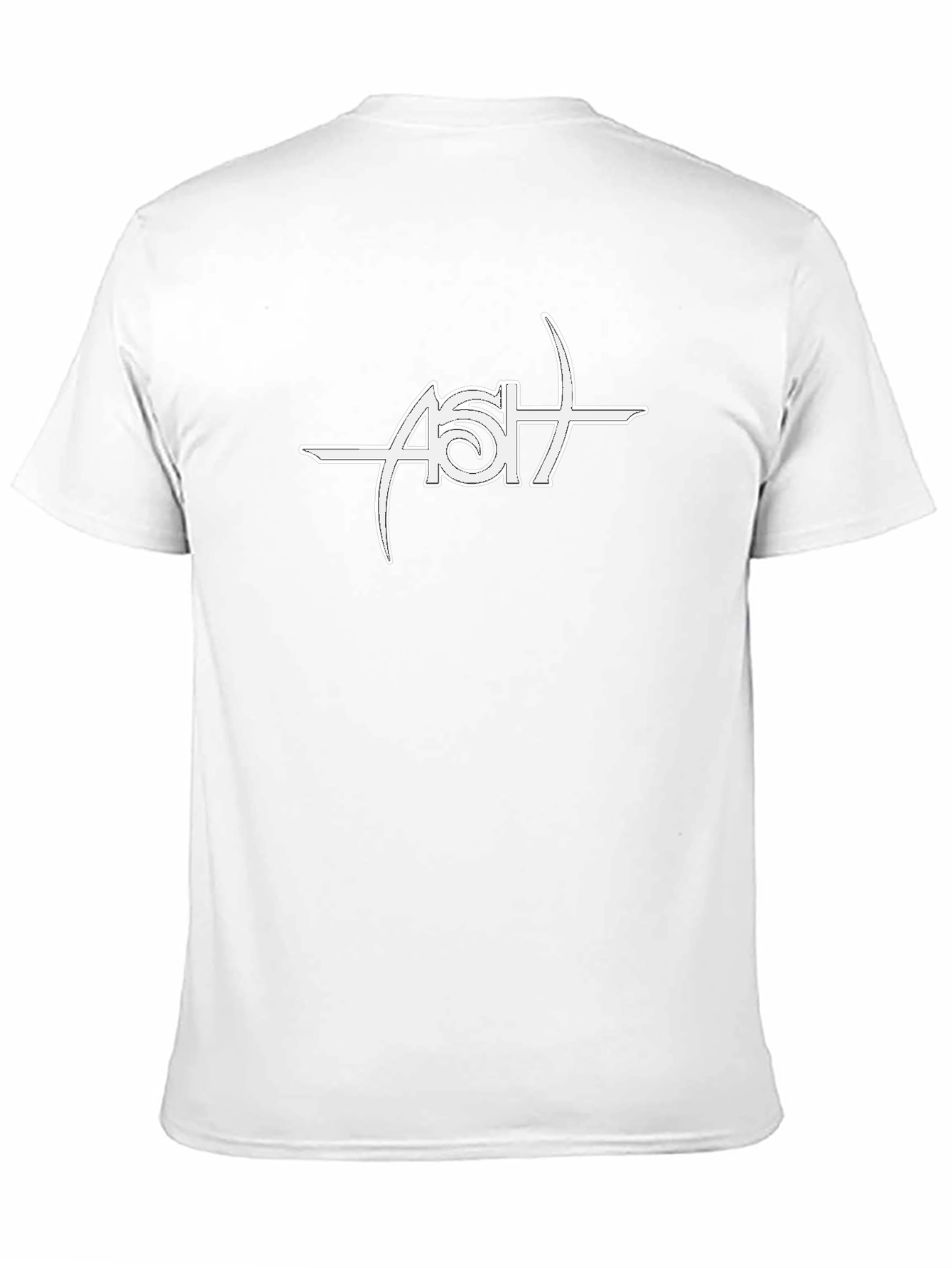 Ash Band Logo Black T-Shirt - Music Fan Apparel