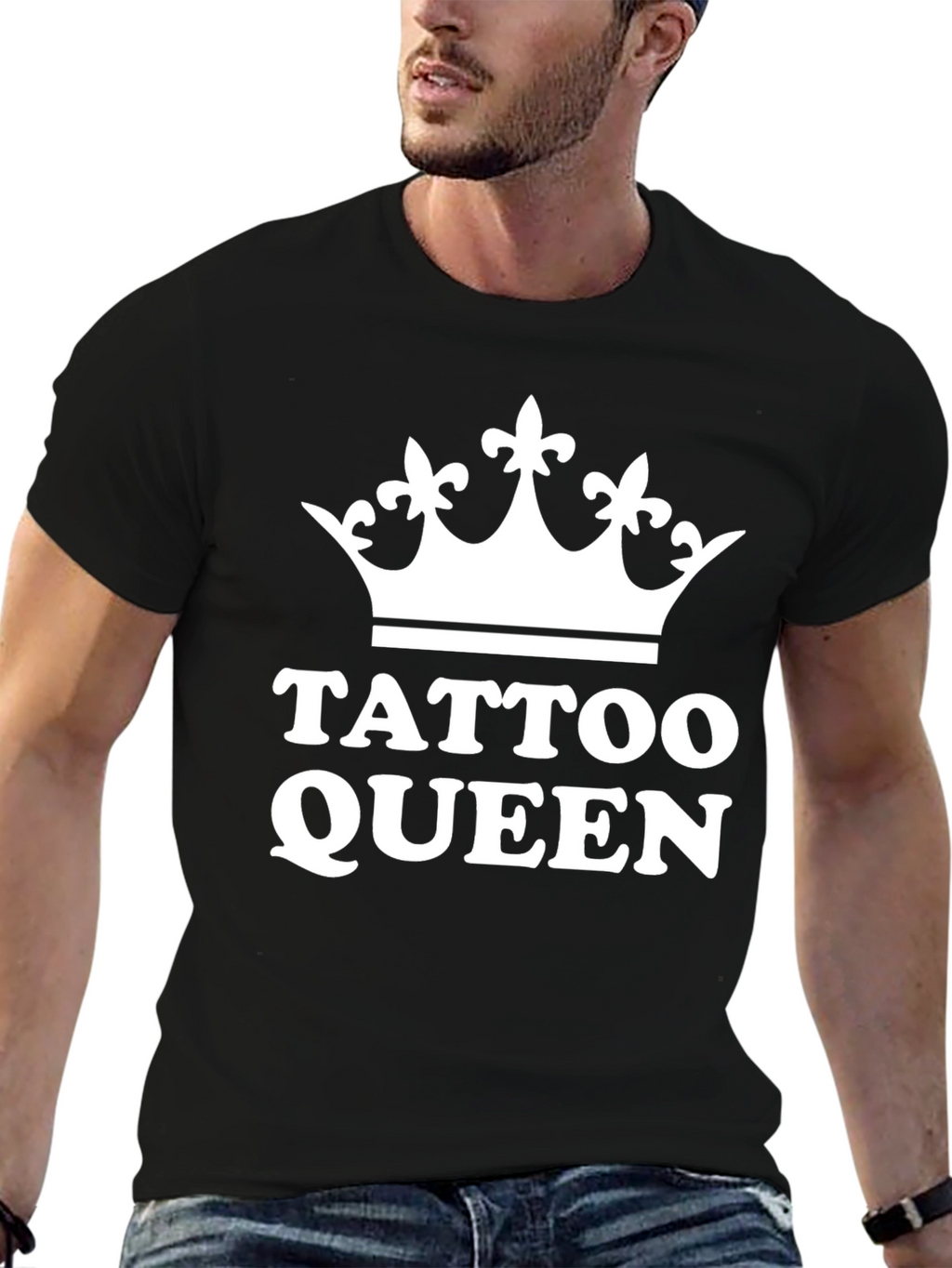 Tattoo Queen Black T-Shirt