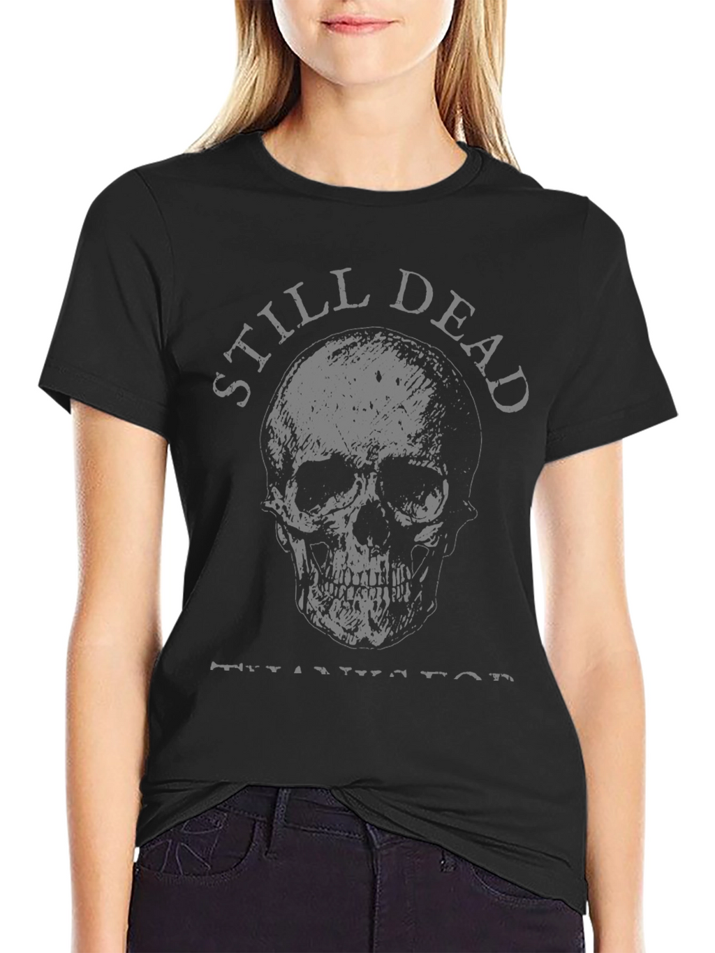 Still Dead Skull T-Shirt - Mens Graphic Tee