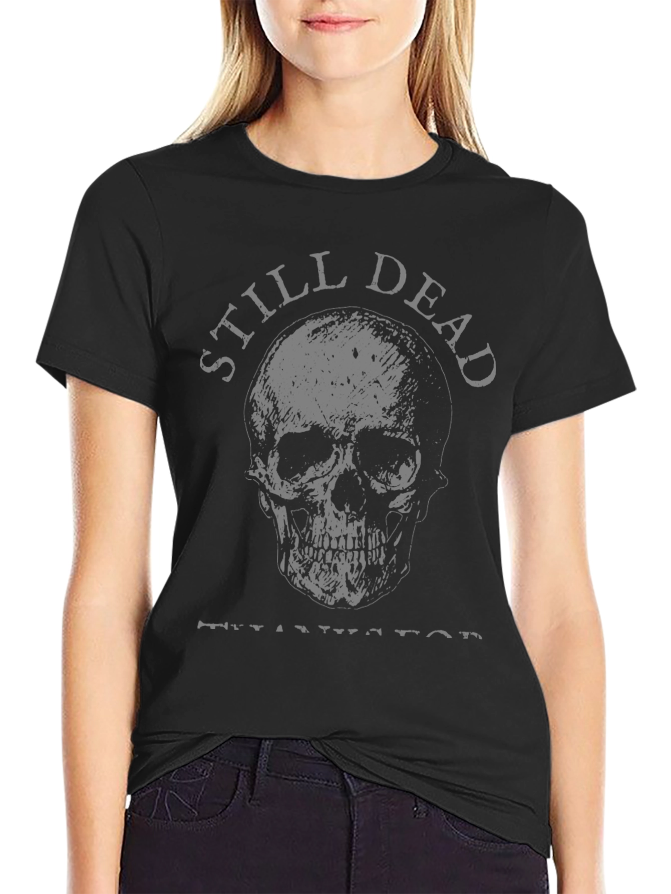 Still Dead Skull T-Shirt - Mens Graphic Tee