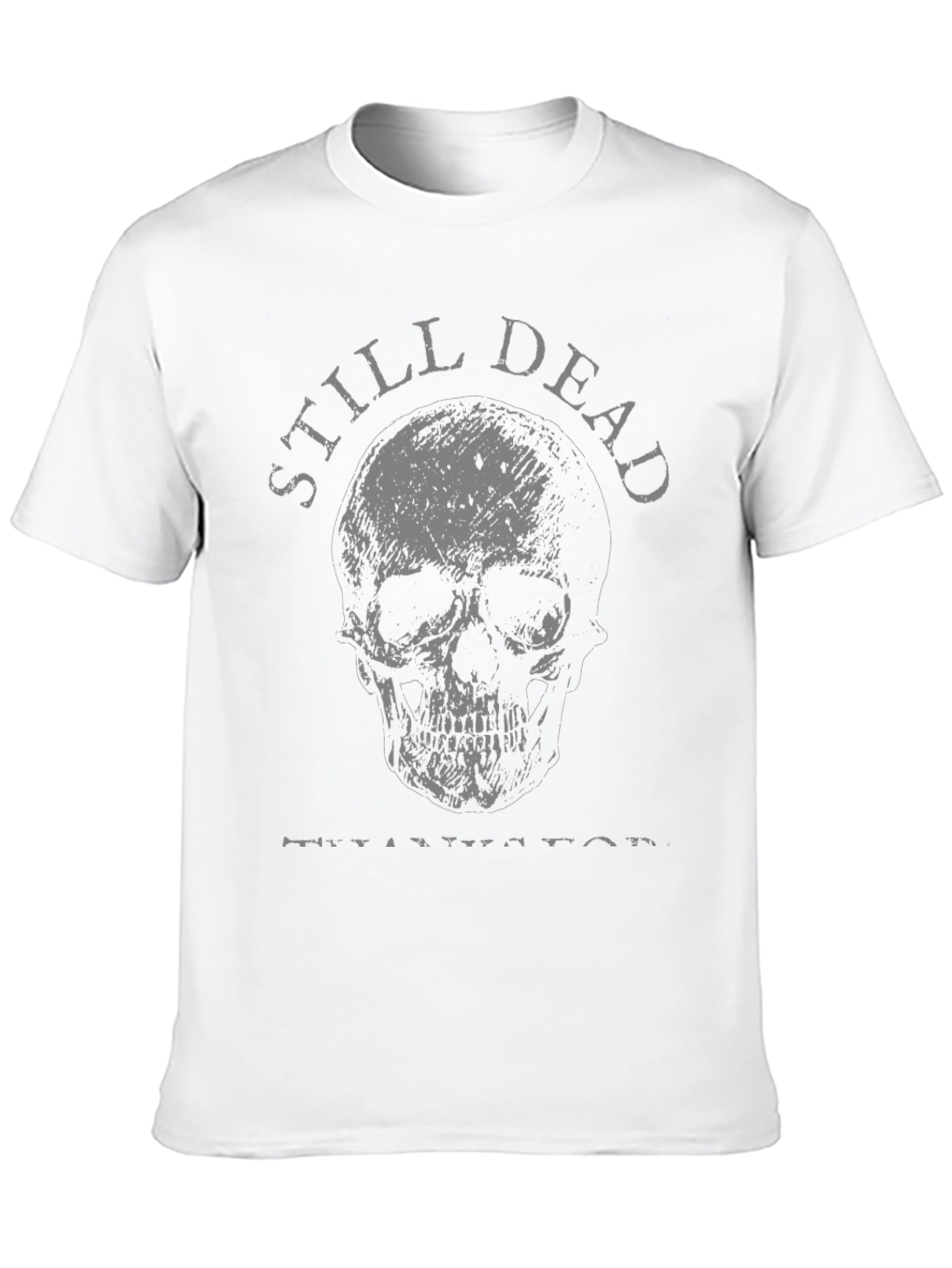 Still Dead Skull T-Shirt - Mens Graphic Tee