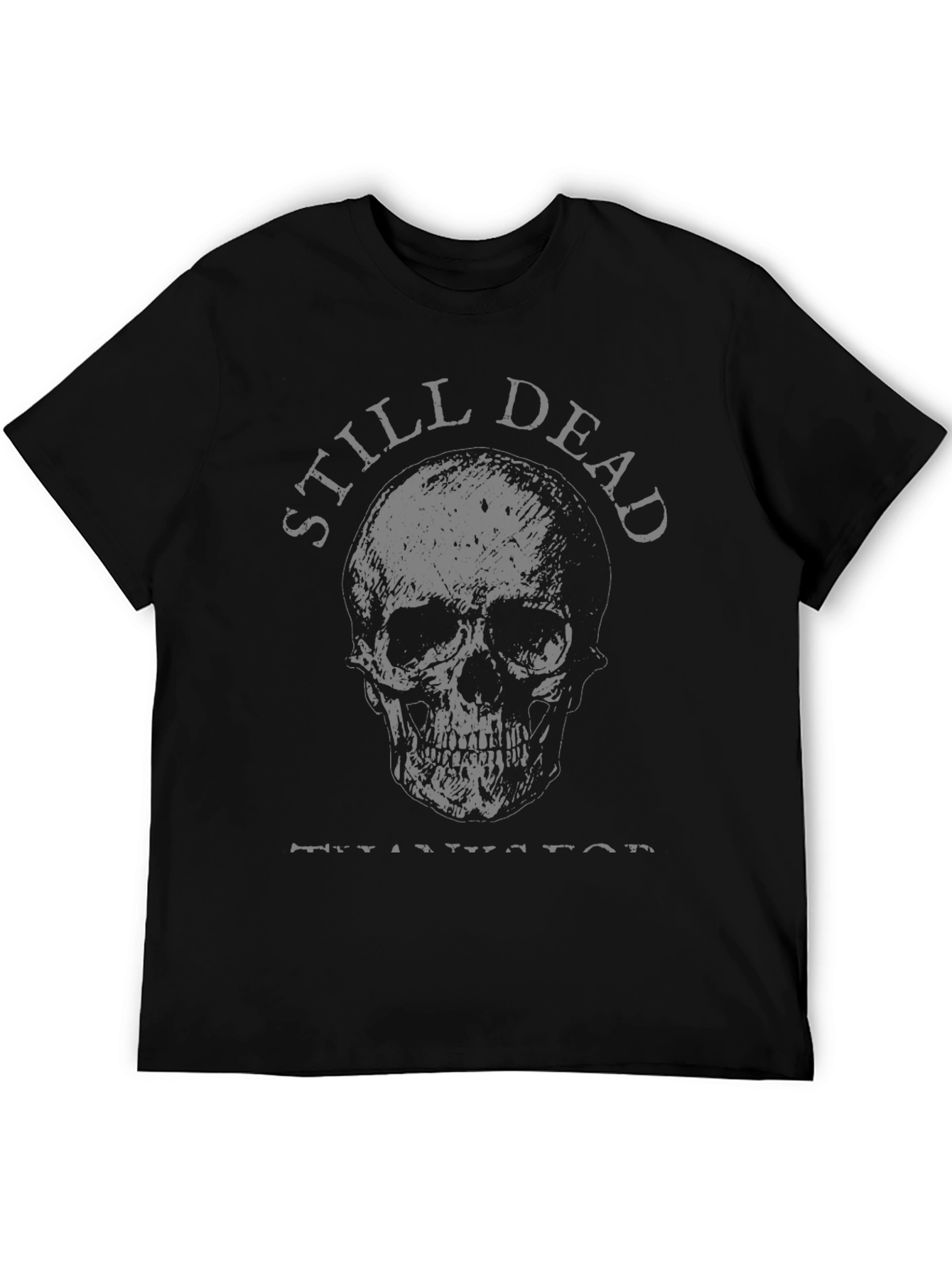 Still Dead Skull T-Shirt - Mens Graphic Tee