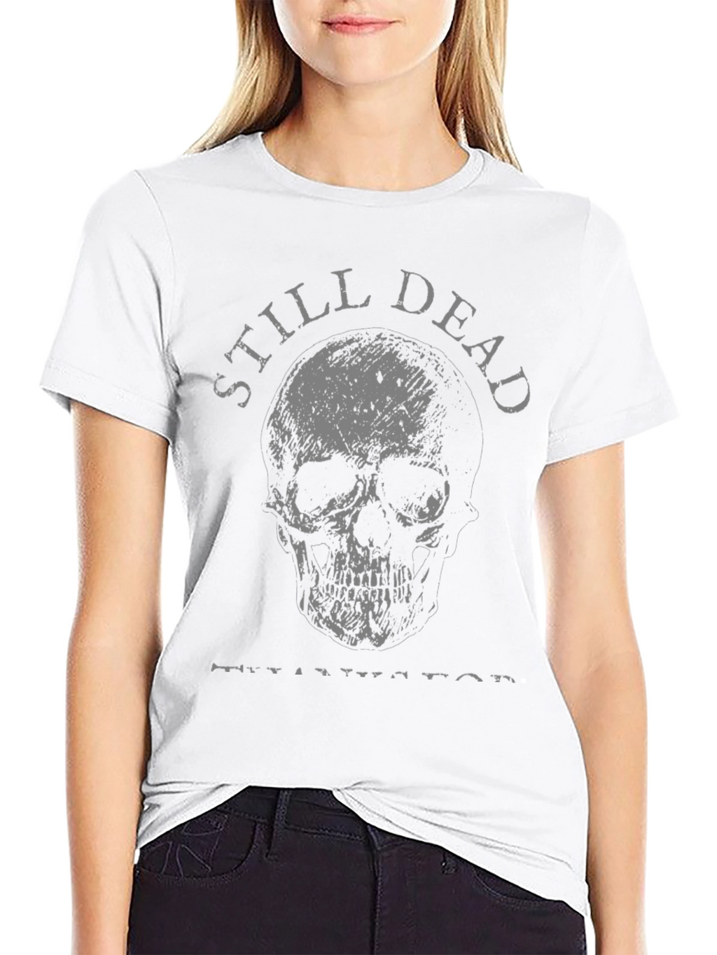 Still Dead Skull T-Shirt - Mens Graphic Tee