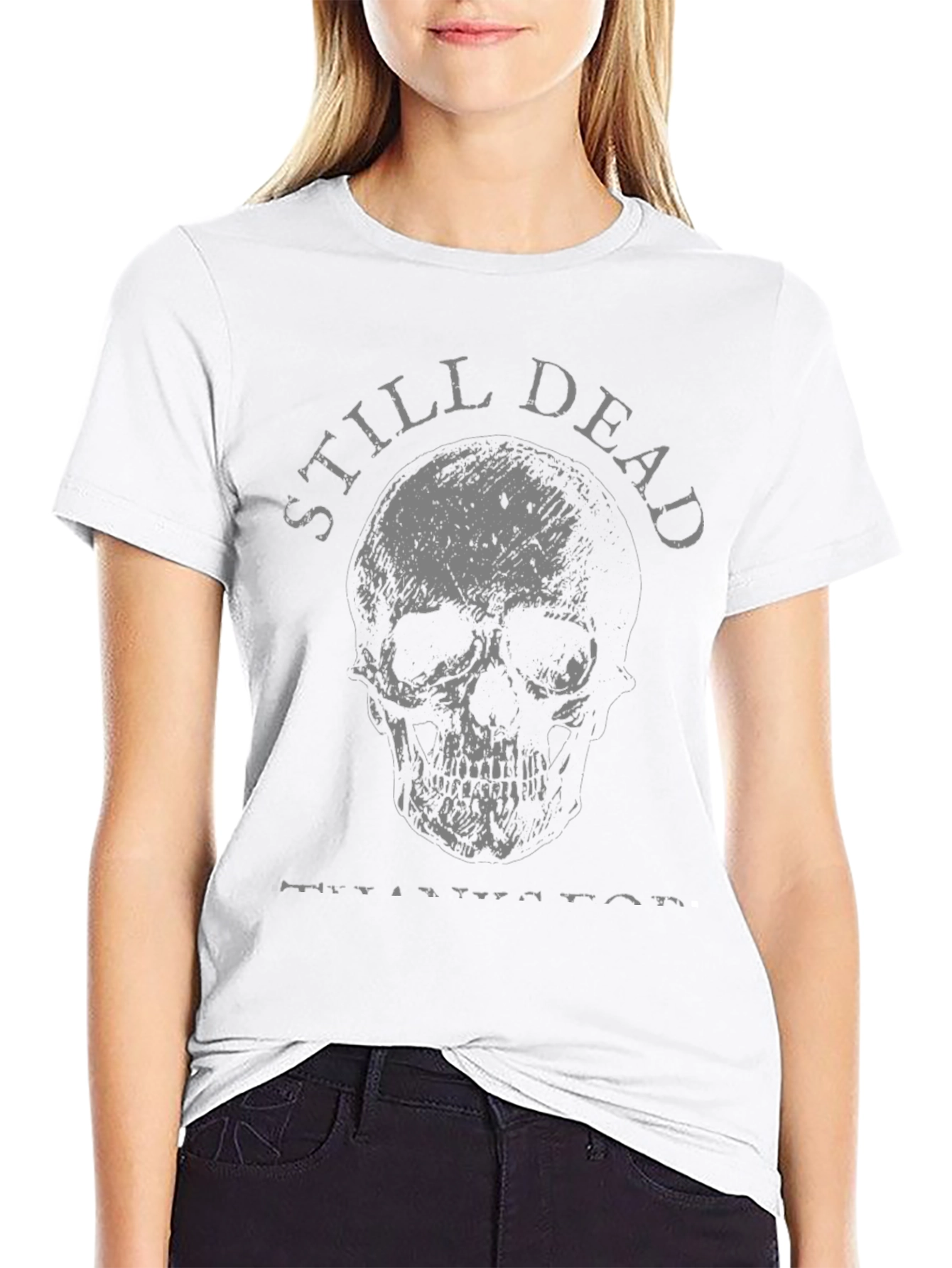 Still Dead Skull T-Shirt - Mens Graphic Tee